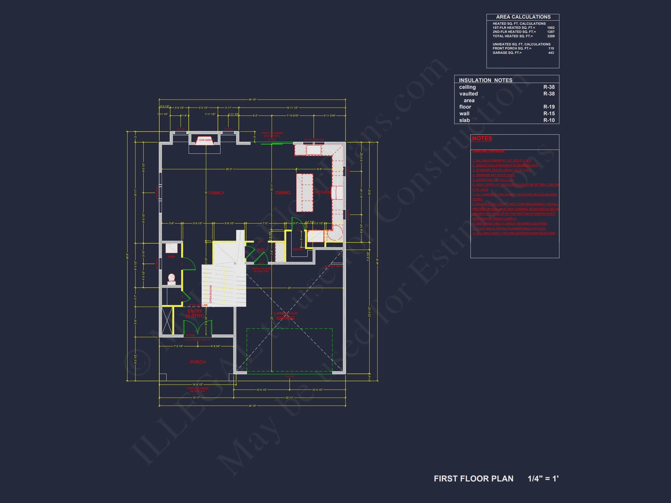 16-1142 HOUSE PLAN - Transitional Farmhouse House Plan with Spacious Floor Layout 9 Transitional Farmhouse house Plan with Spacious Floor Layout
