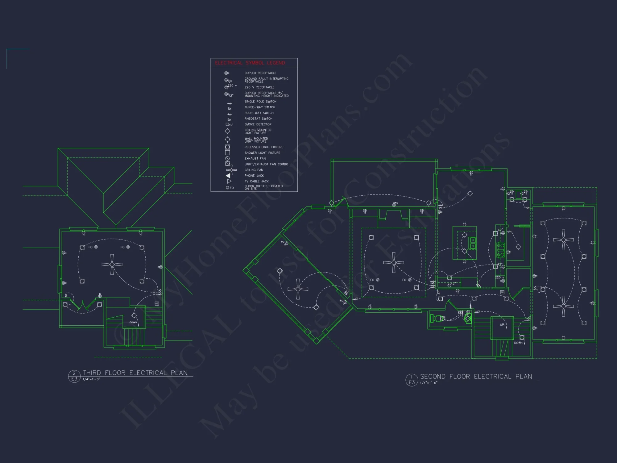 Enhanced Beach house Floor Plan with CAD & Blueprint Designs
