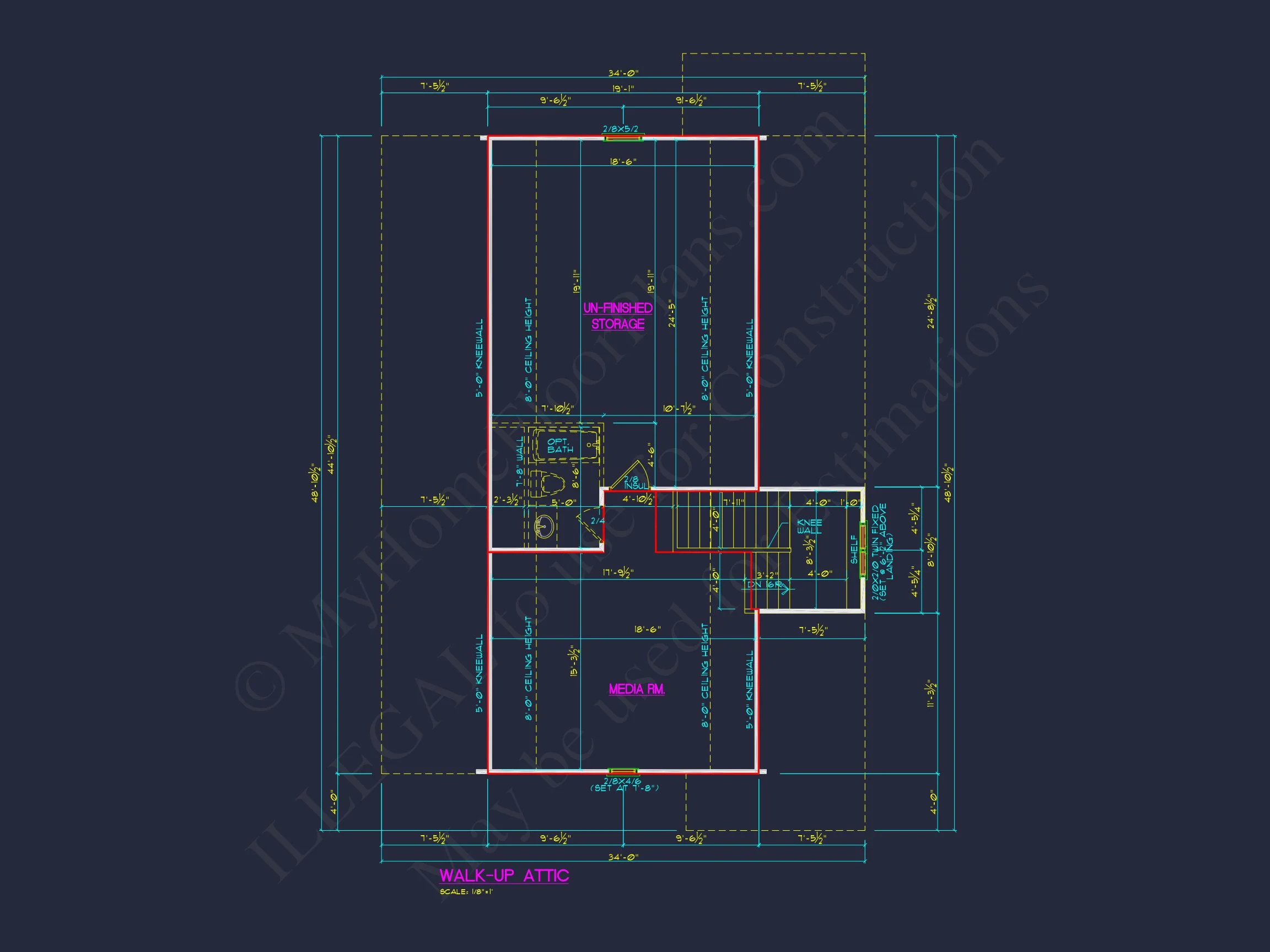 15-1926 HOUSE PLAN - Craftsman House Floor Plan: Architectural CAD Designs 18 Craftsman house Floor Plan: Architectural CAD Designs