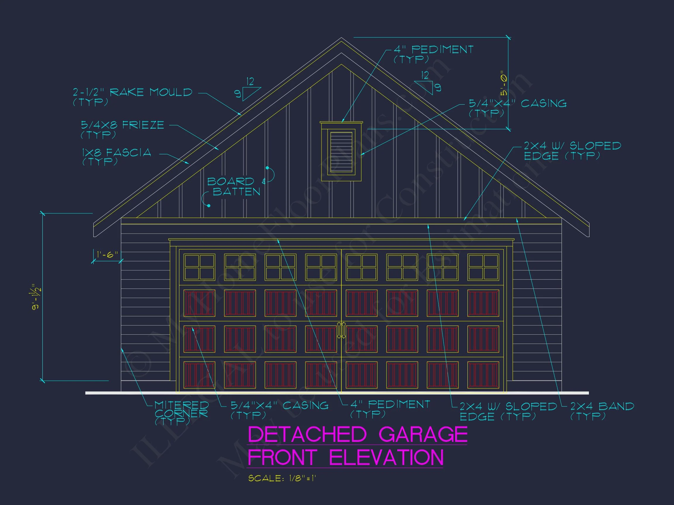 15-1926 HOUSE PLAN - Craftsman House Floor Plan: Architectural CAD Designs 9 Craftsman house Floor Plan: Architectural CAD Designs