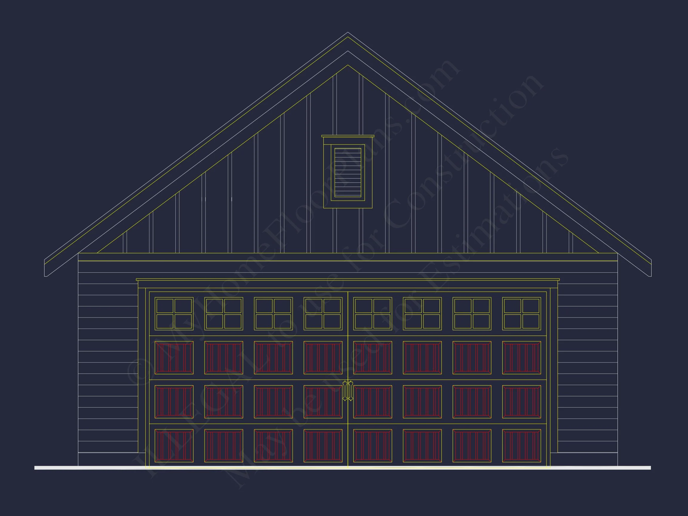 15-1926 HOUSE PLAN - Craftsman House Floor Plan: Architectural CAD Designs 8 Craftsman house Floor Plan: Architectural CAD Designs