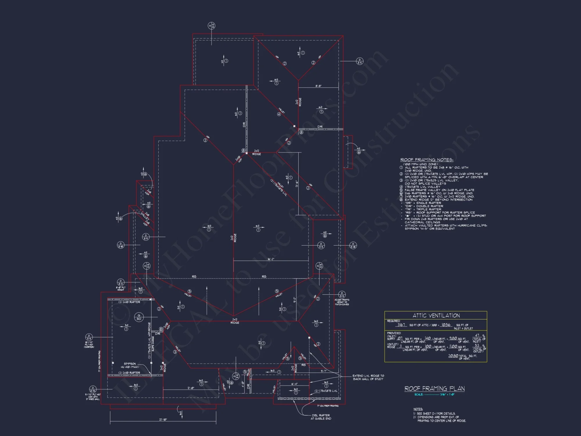 Modern house Design with Detailed Floor Plan and CAD Blueprints
