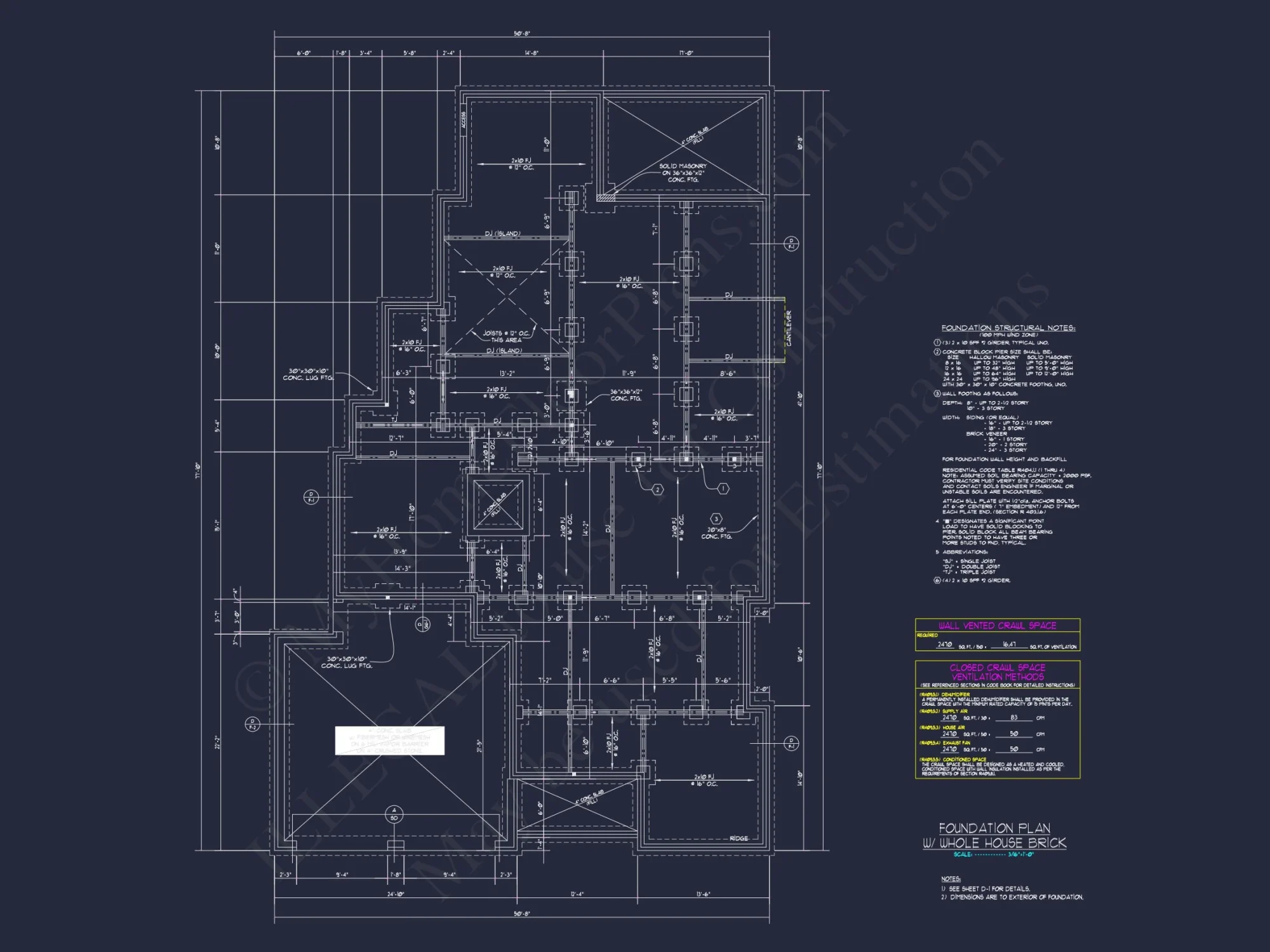 Modern house Design with Detailed Floor Plan and CAD Blueprints