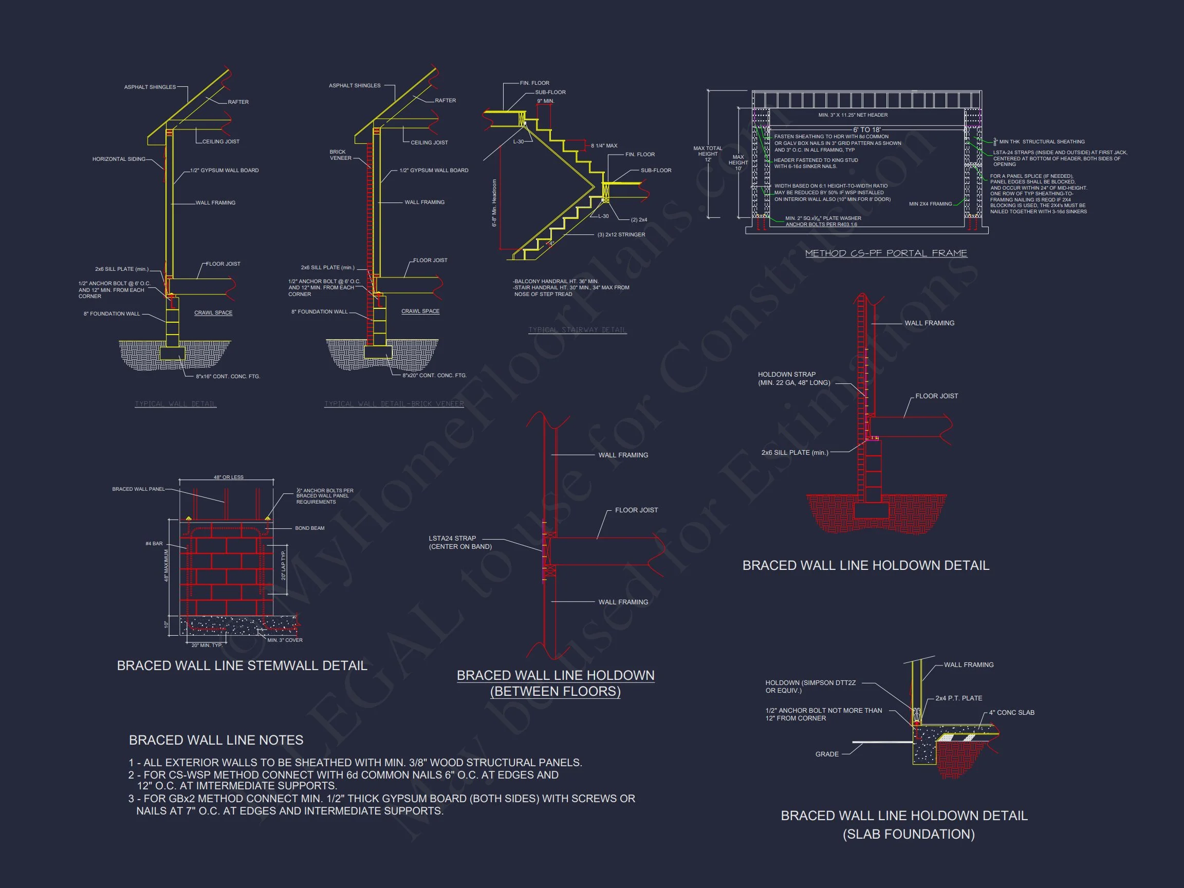 15-1837 HOUSE PLAN - Spacious 1.5-Story Craftsman House Plan with Floor Blueprint 12 Spacious 1.5-Story Craftsman house Plan with Floor Blueprint