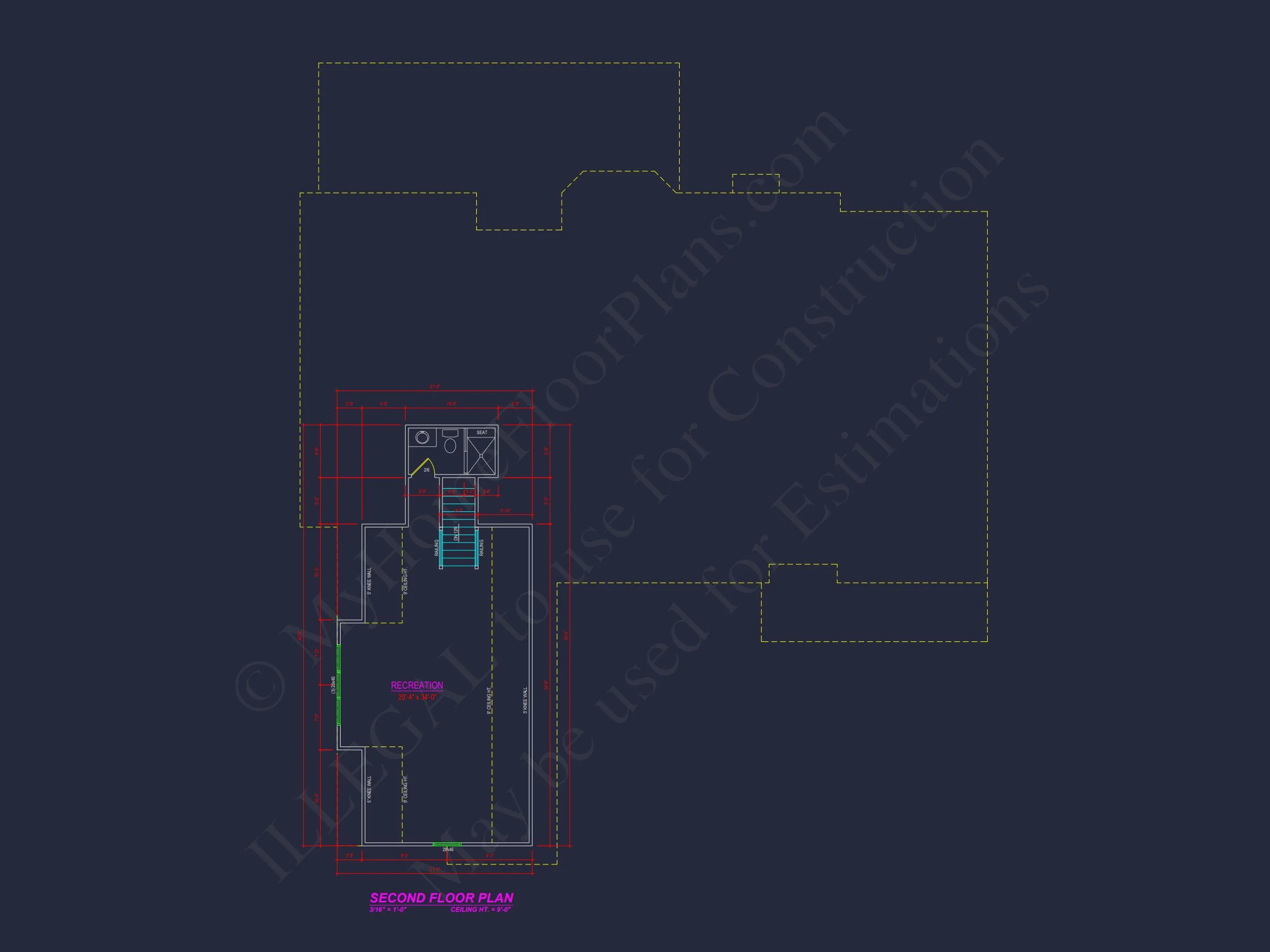 15-1837 HOUSE PLAN - Spacious 1.5-Story Craftsman House Plan with Floor Blueprint 6 Spacious 1.5-Story Craftsman house Plan with Floor Blueprint