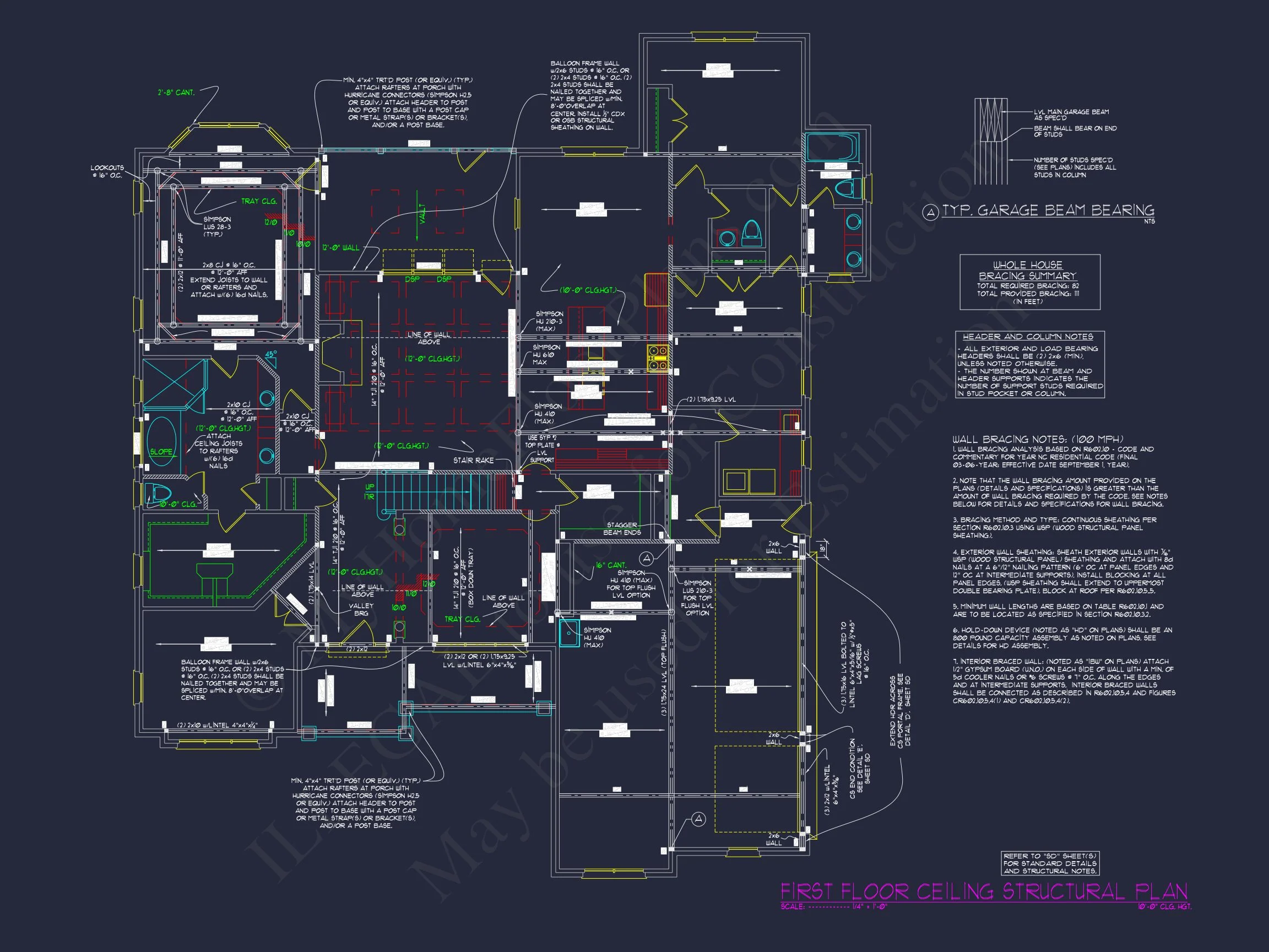 15-1777 HOUSE PLAN - Custom House Floor Plan: 2-Story, 4 Bedroom, CAD Designs 57 Custom house Floor Plan: 2-Story, 4 Bedroom, CAD Designs