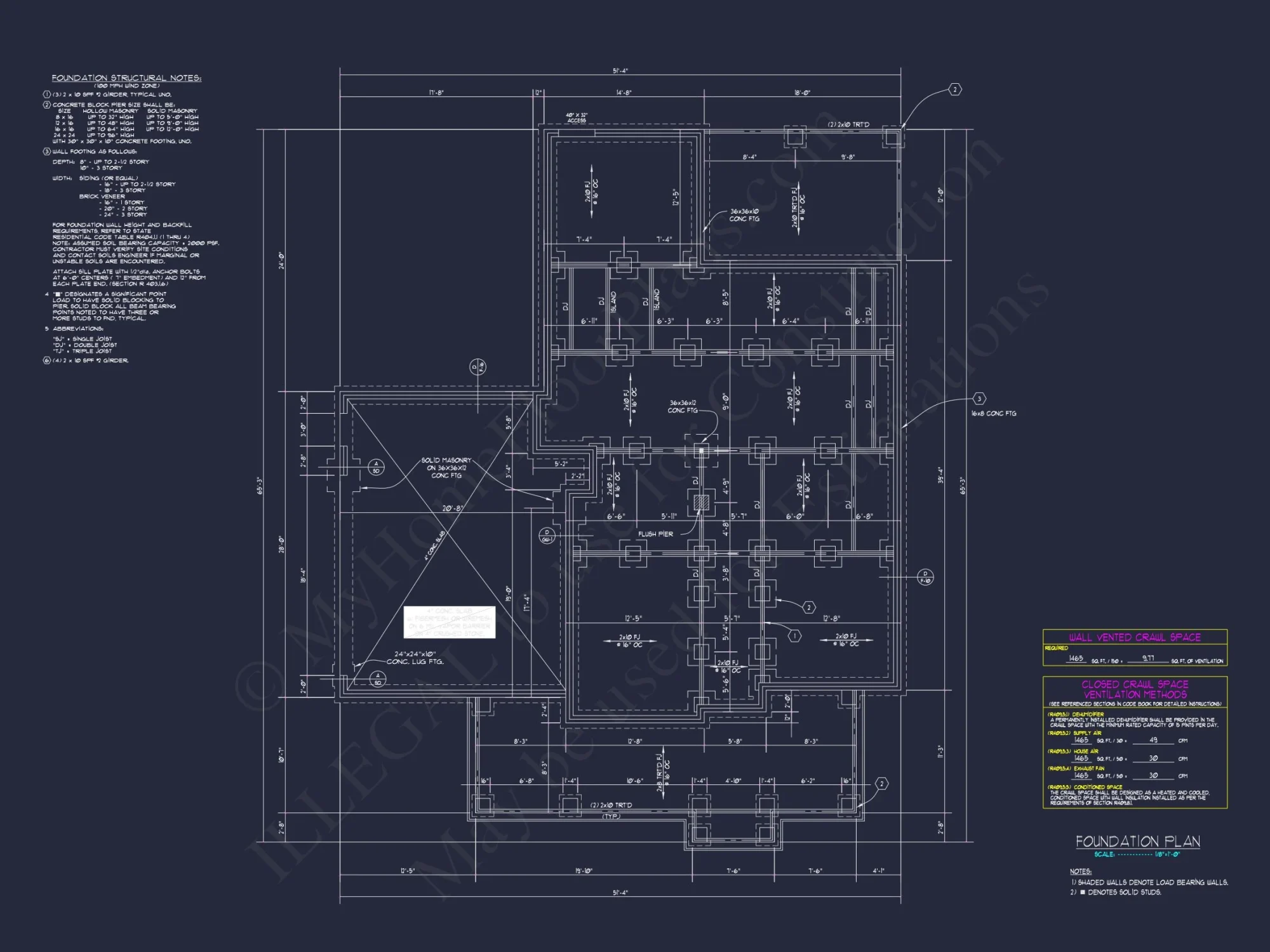 Beautiful Two-Story house Plan with 3 Beds, Garage, and CAD Designs