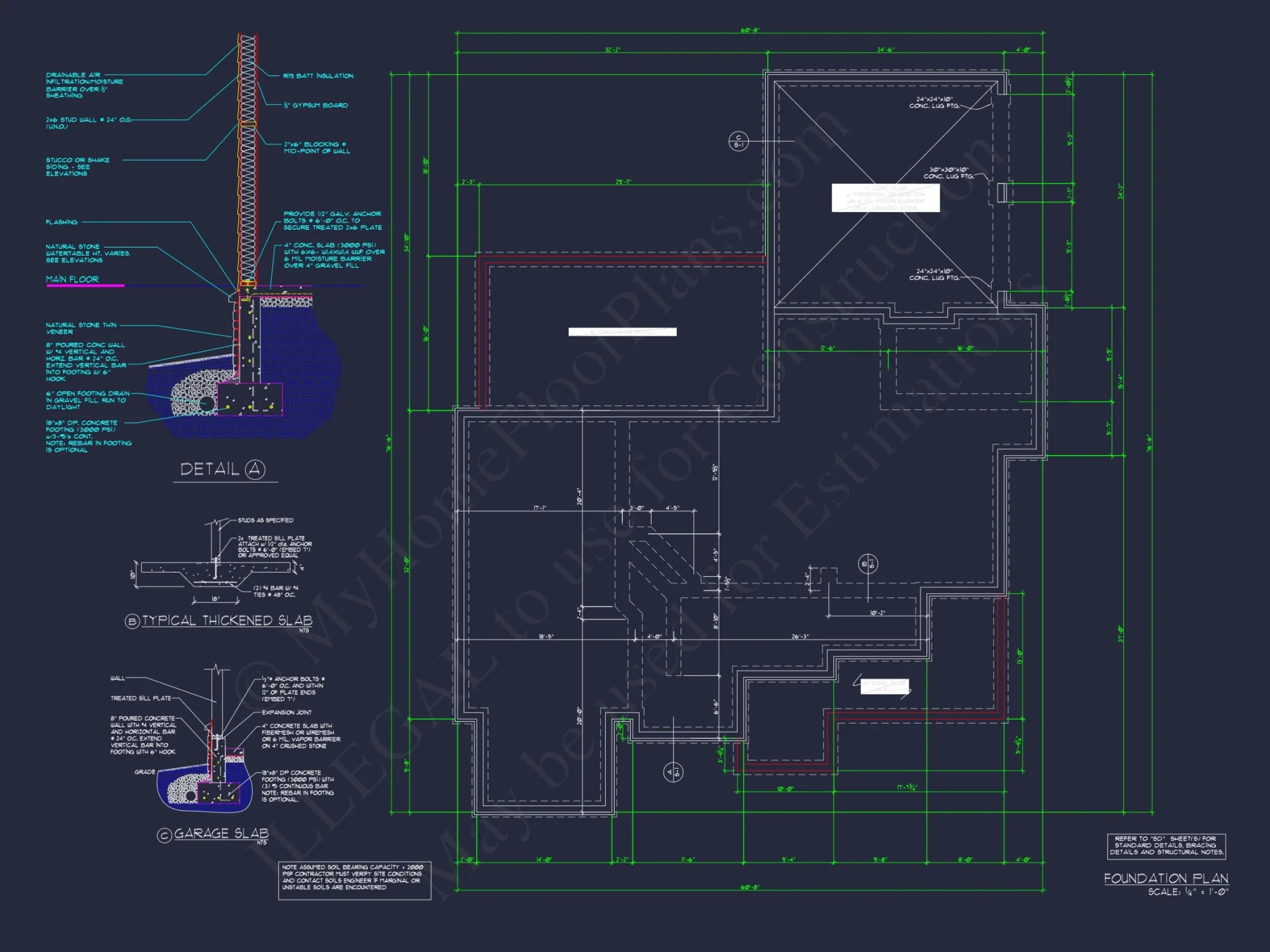 Perfect house Plan: Detailed Blueprint and CAD Designs
