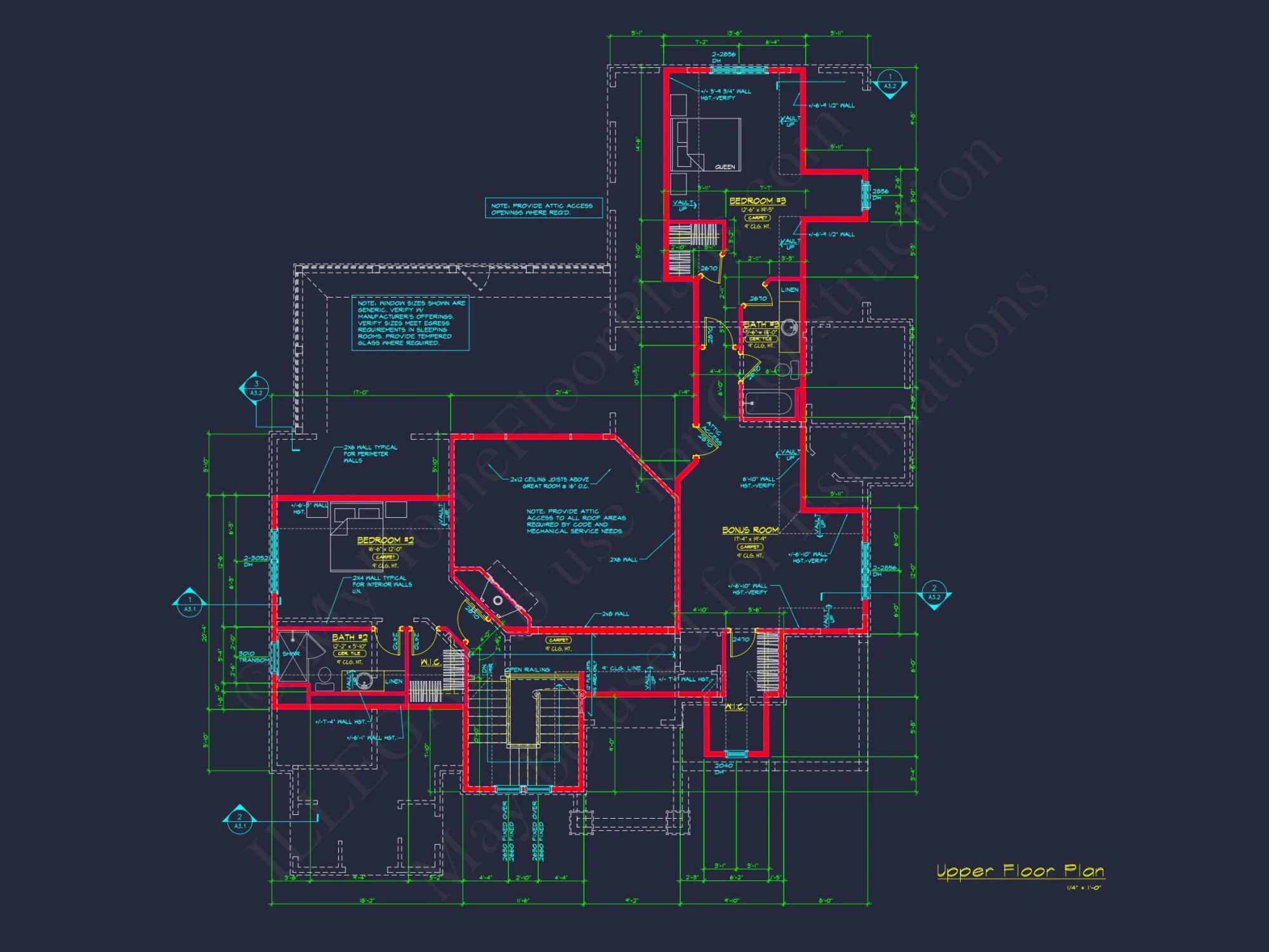 Perfect house Plan: Detailed Blueprint and CAD Designs