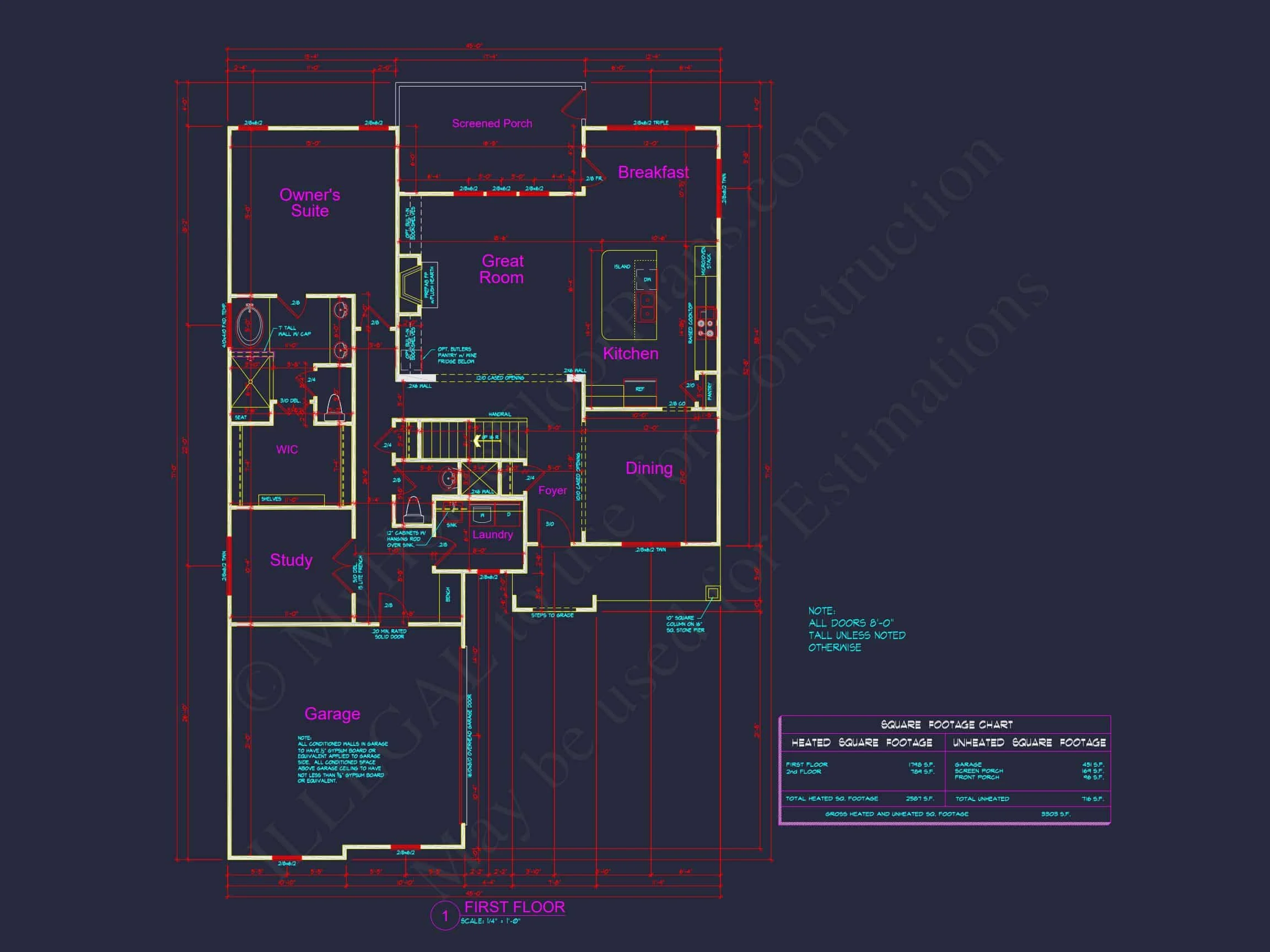 15-1308B HOUSE PLAN - Modern House Floor Plan with Unique Architectural Designs 9 Modern house Floor Plan with Unique Architectural Designs