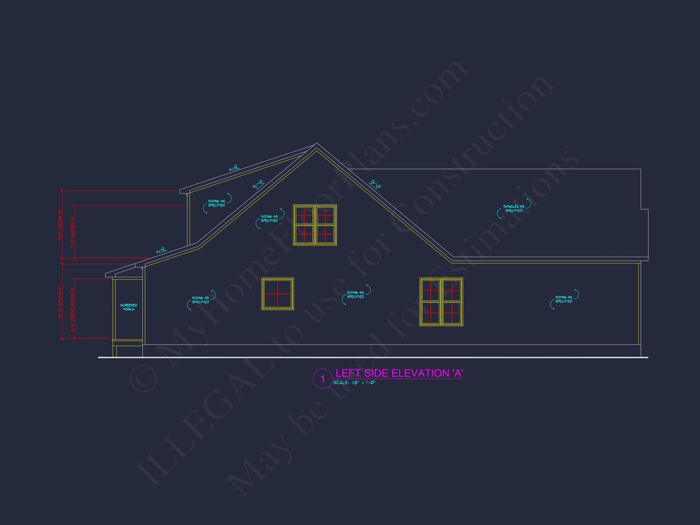 15-1308B HOUSE PLAN - Modern House Floor Plan with Unique Architectural Designs 5 Modern house Floor Plan with Unique Architectural Designs