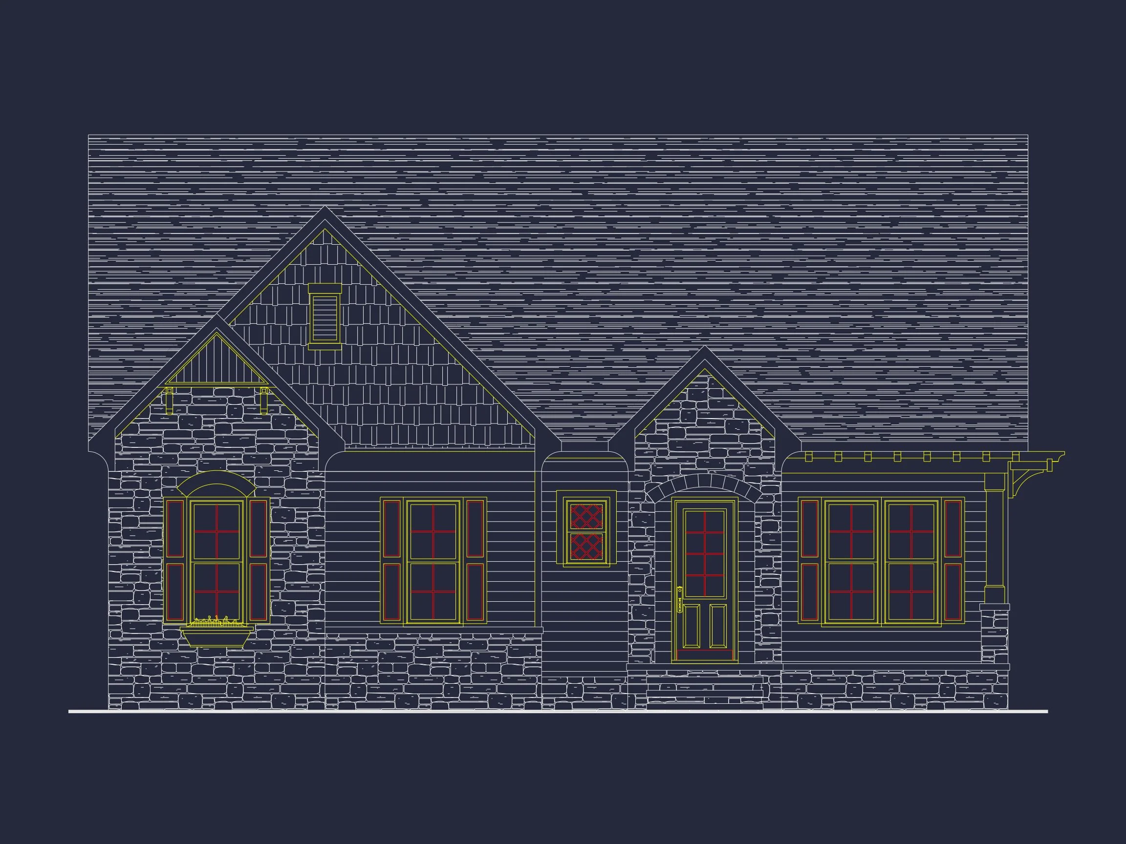 15-1308B HOUSE PLAN - Modern House Floor Plan with Unique Architectural Designs 3 Modern house Floor Plan with Unique Architectural Designs