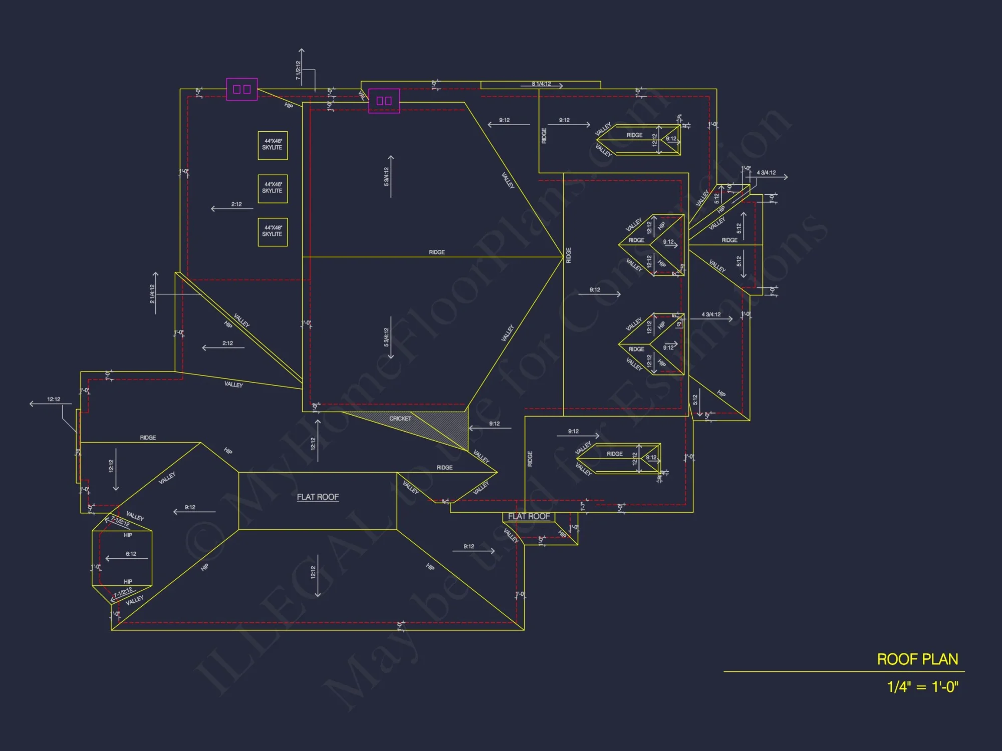 Stunning 2-Story house Floor Plan with CAD Designs & Blueprint