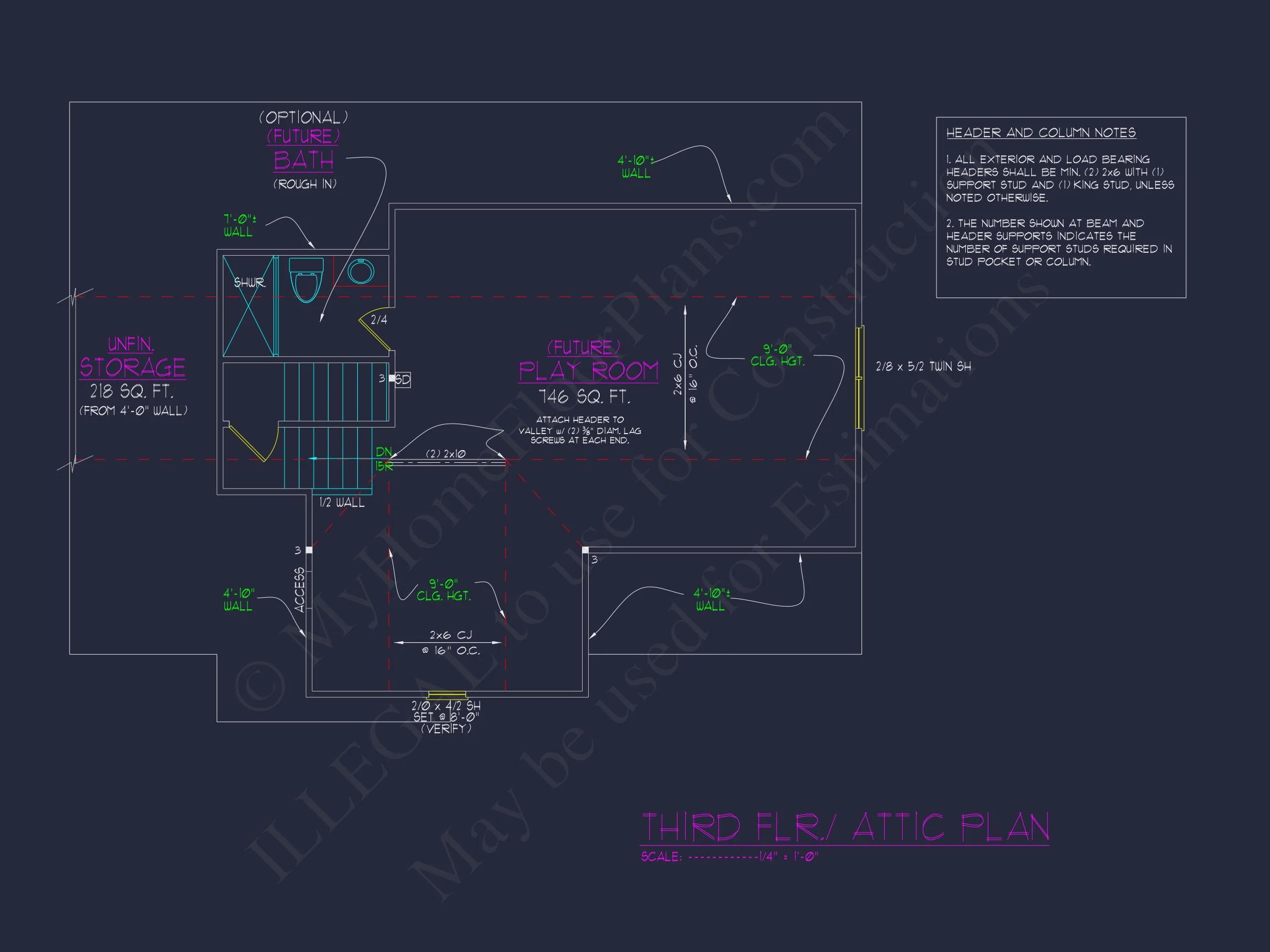 15-1119 HOUSE PLAN - Craftsman House Plan with Stunning 2-Story Design and Blueprint 16 Craftsman house Plan with Stunning 2-Story Design and Blueprint