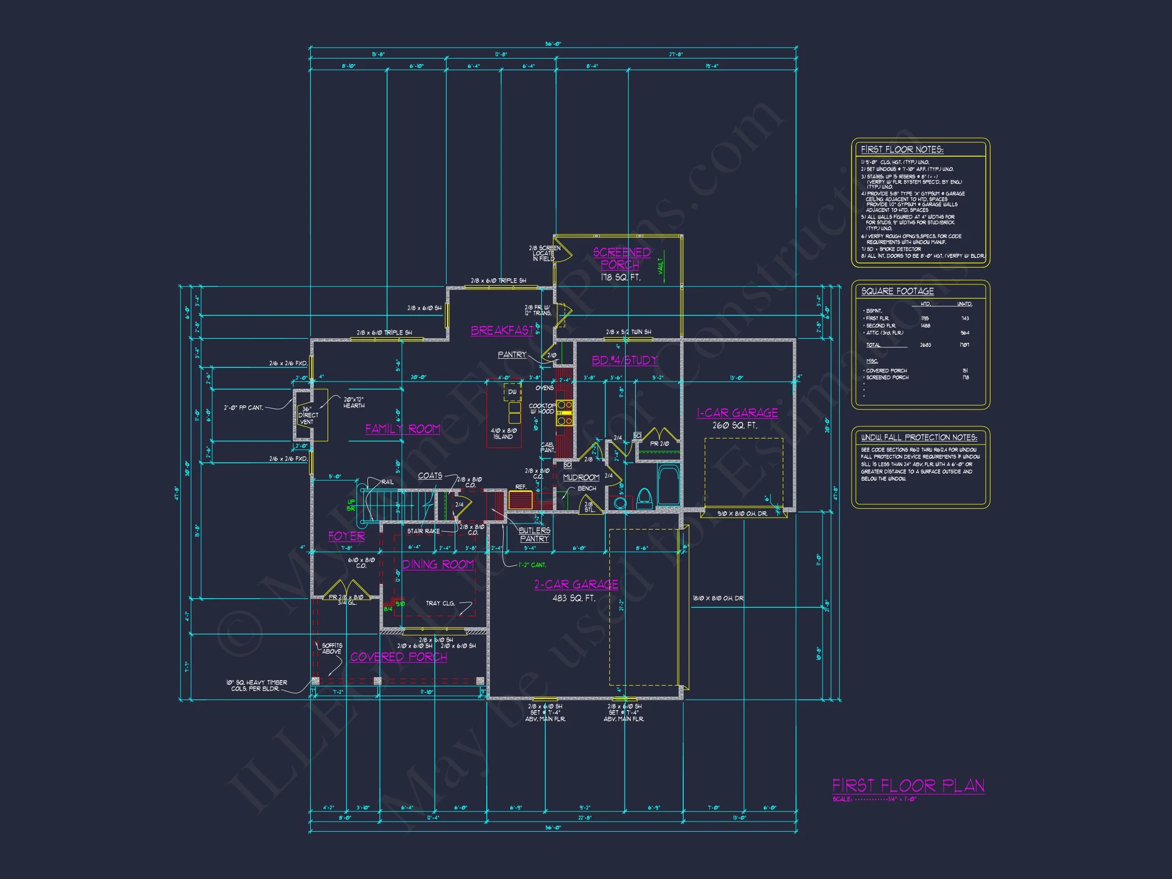 15-1119 HOUSE PLAN - Craftsman House Plan with Stunning 2-Story Design and Blueprint 10 Craftsman house Plan with Stunning 2-Story Design and Blueprint