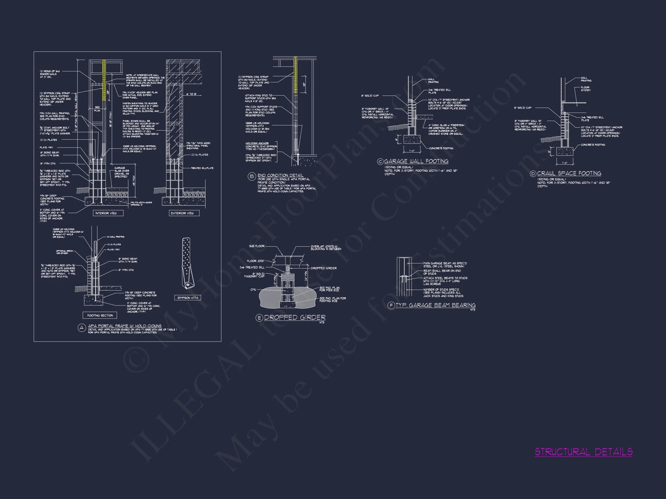 15-1061 HOUSE PLAN - Custom House Plan | Floor Plan Blueprint with CAD Designs 12 Floor Plan Blueprint with CAD Designs