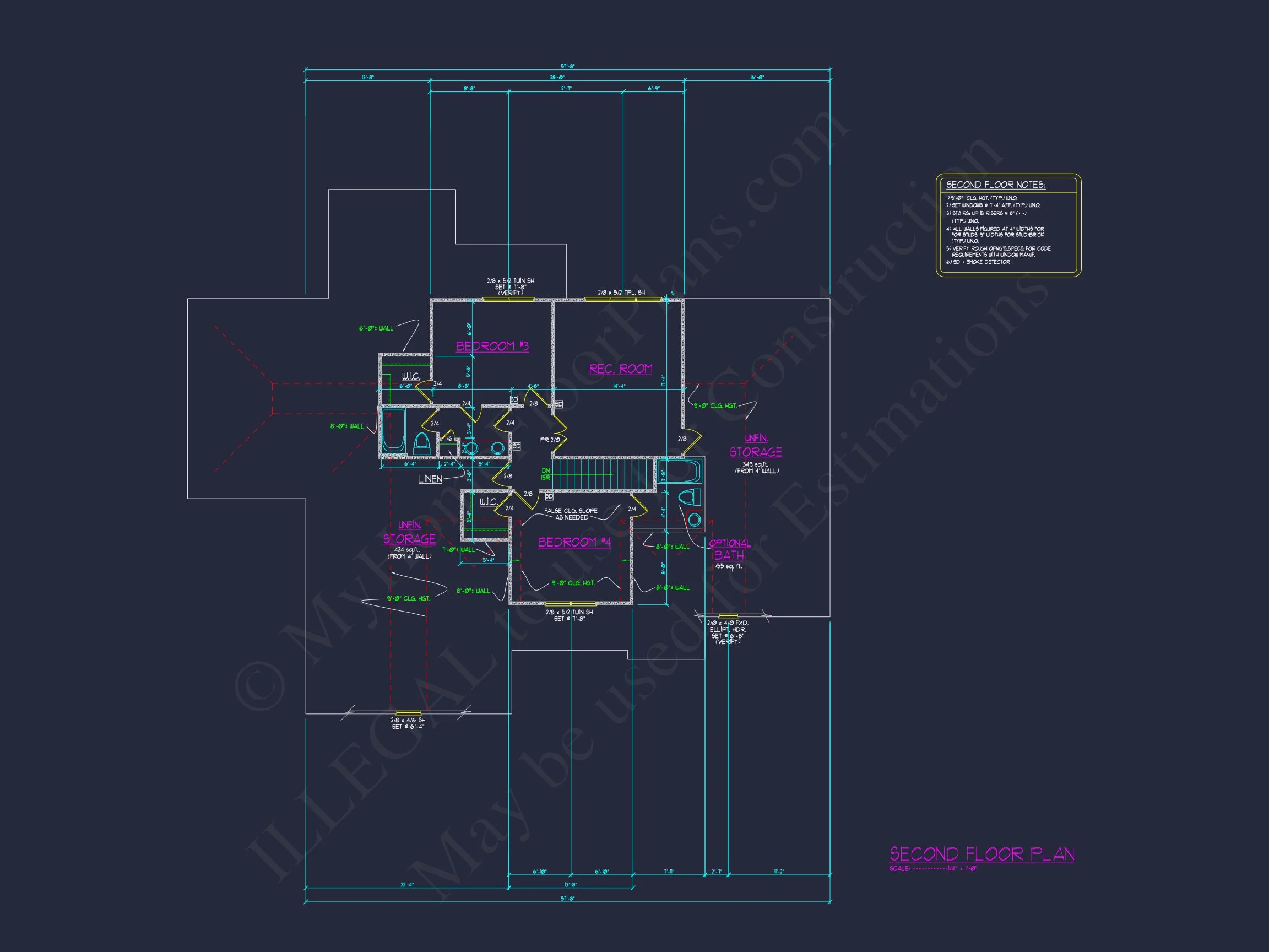 15-1061 HOUSE PLAN - Custom House Plan | Floor Plan Blueprint with CAD Designs 7 Custom house Plan