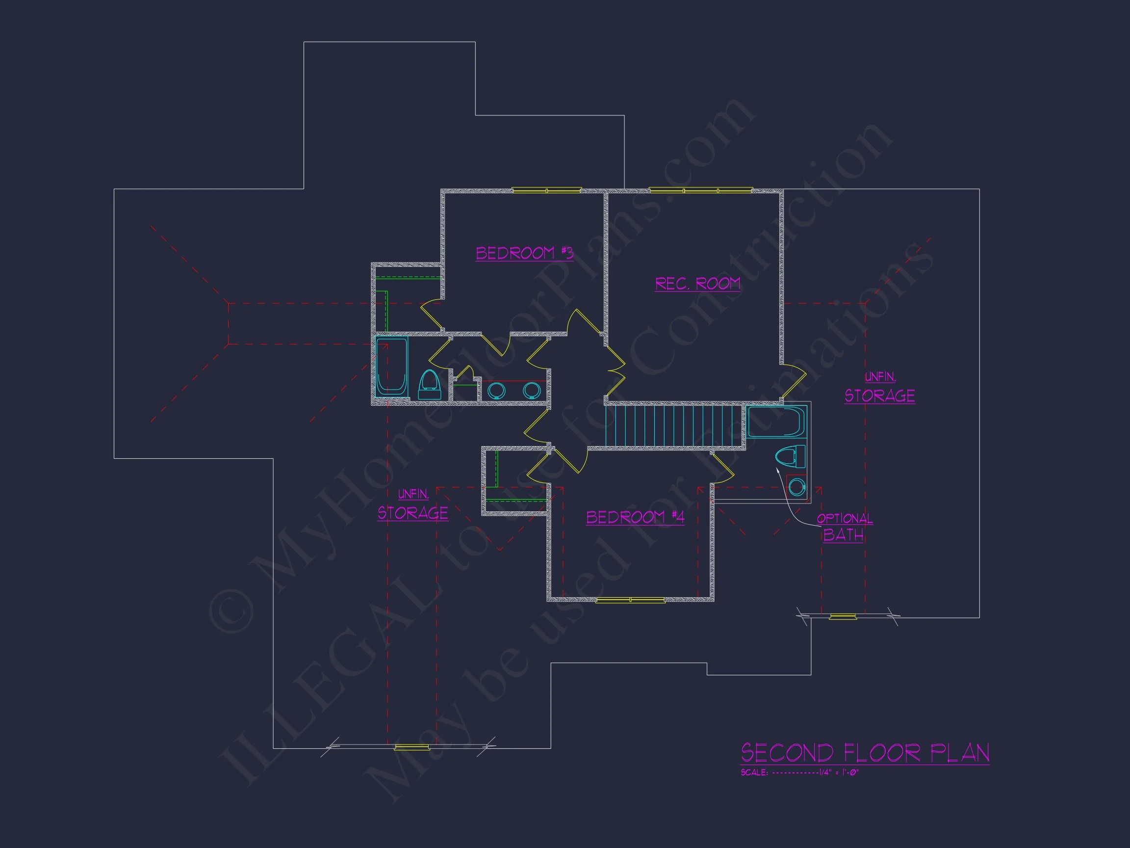 15-1061 HOUSE PLAN - Custom House Plan | Floor Plan Blueprint with CAD Designs 5 Custom house Plan
