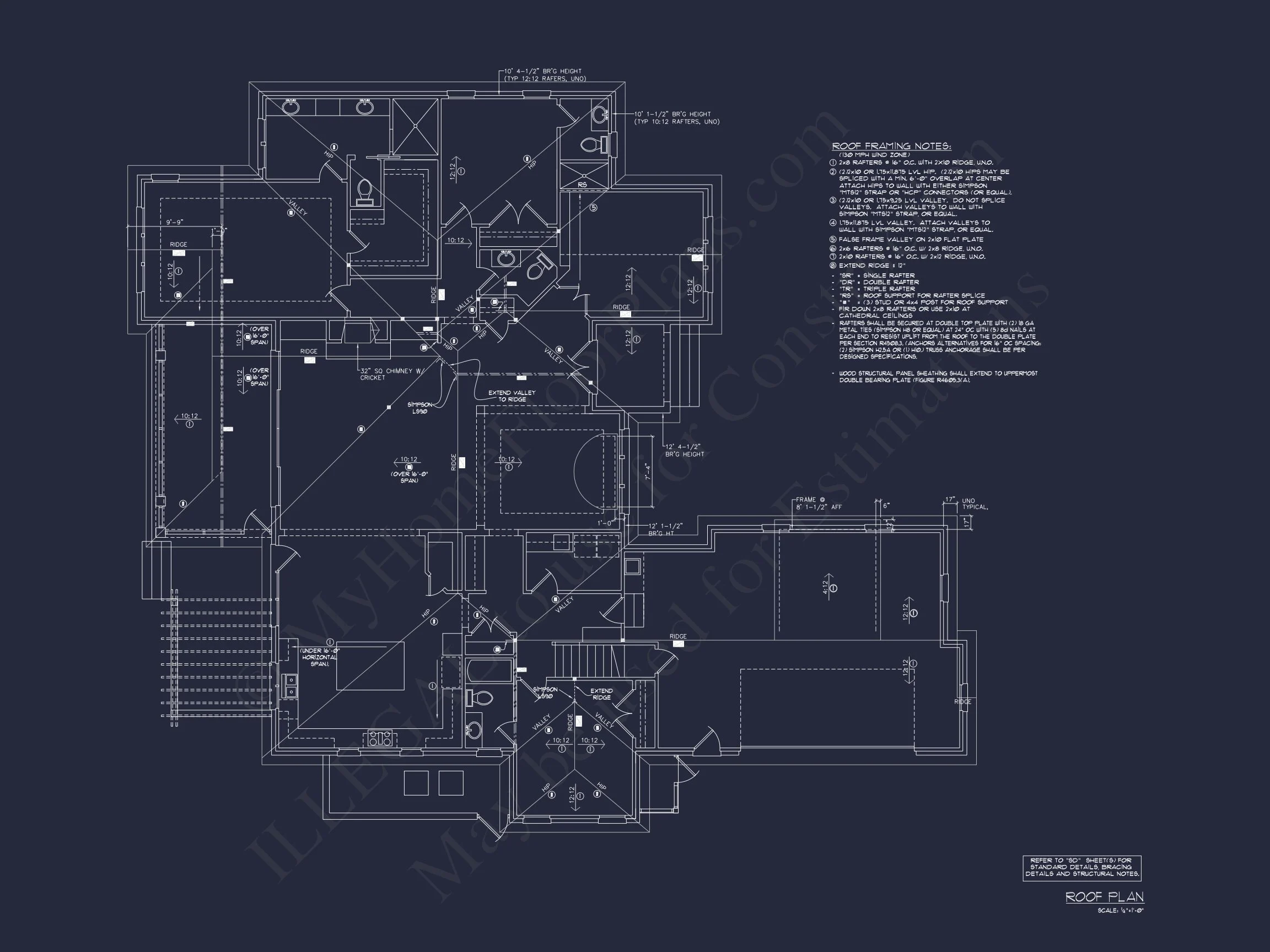 15-1009 HOUSE PLAN - Spacious House Blueprint Featuring Traditional Designs 13 Spacious house Blueprint Featuring Traditional Designs
