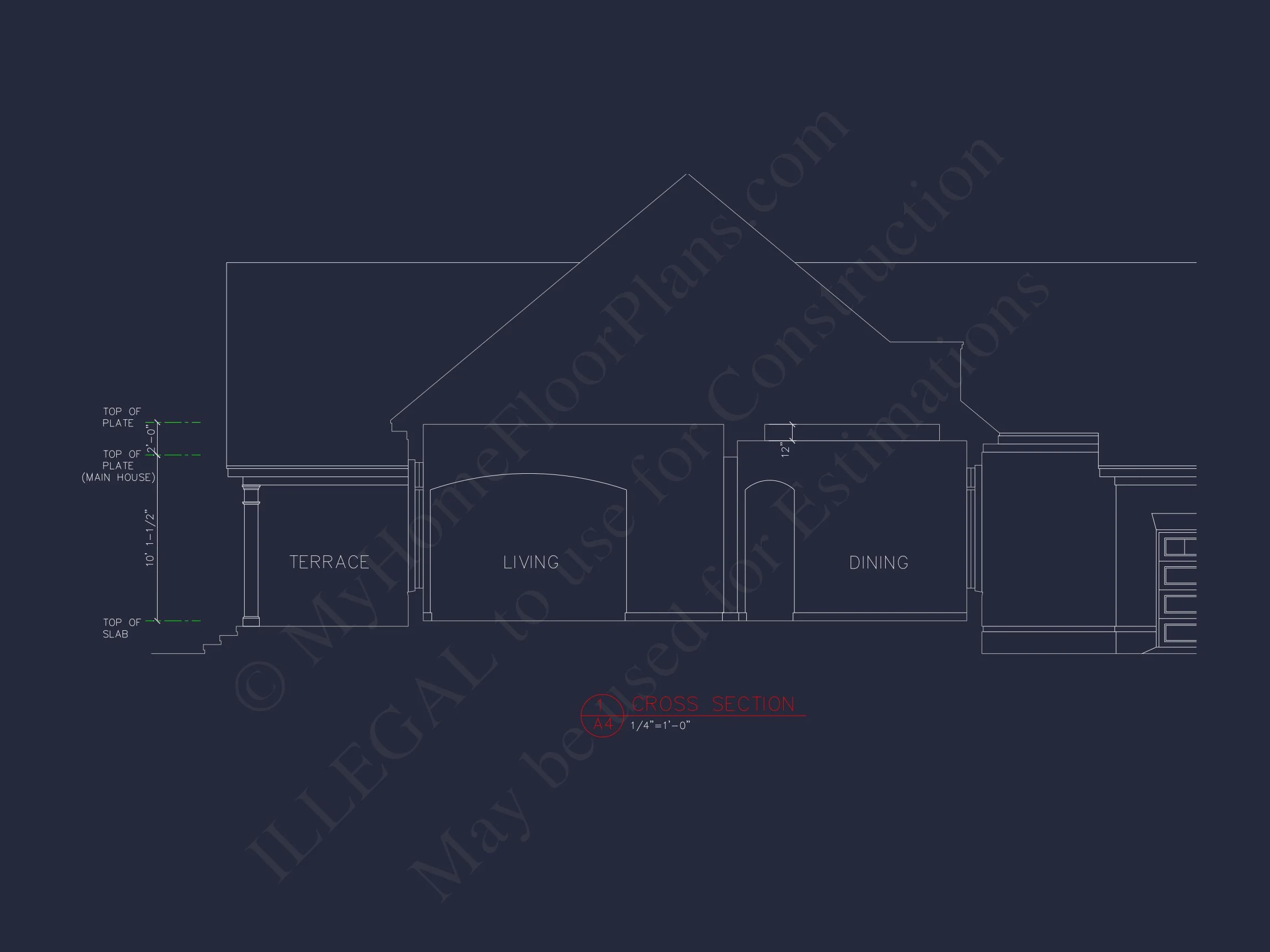 15-1009 HOUSE PLAN - Spacious House Blueprint Featuring Traditional Designs 9 Spacious house Blueprint Featuring Traditional Designs
