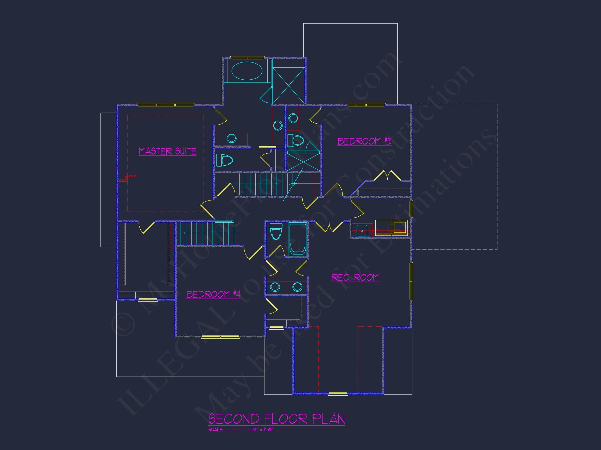14-2160 HOUSE PLAN - Elegant House Floor Plan with CAD Blueprint Designs 8 Elegant house Floor Plan with CAD Blueprint Designs