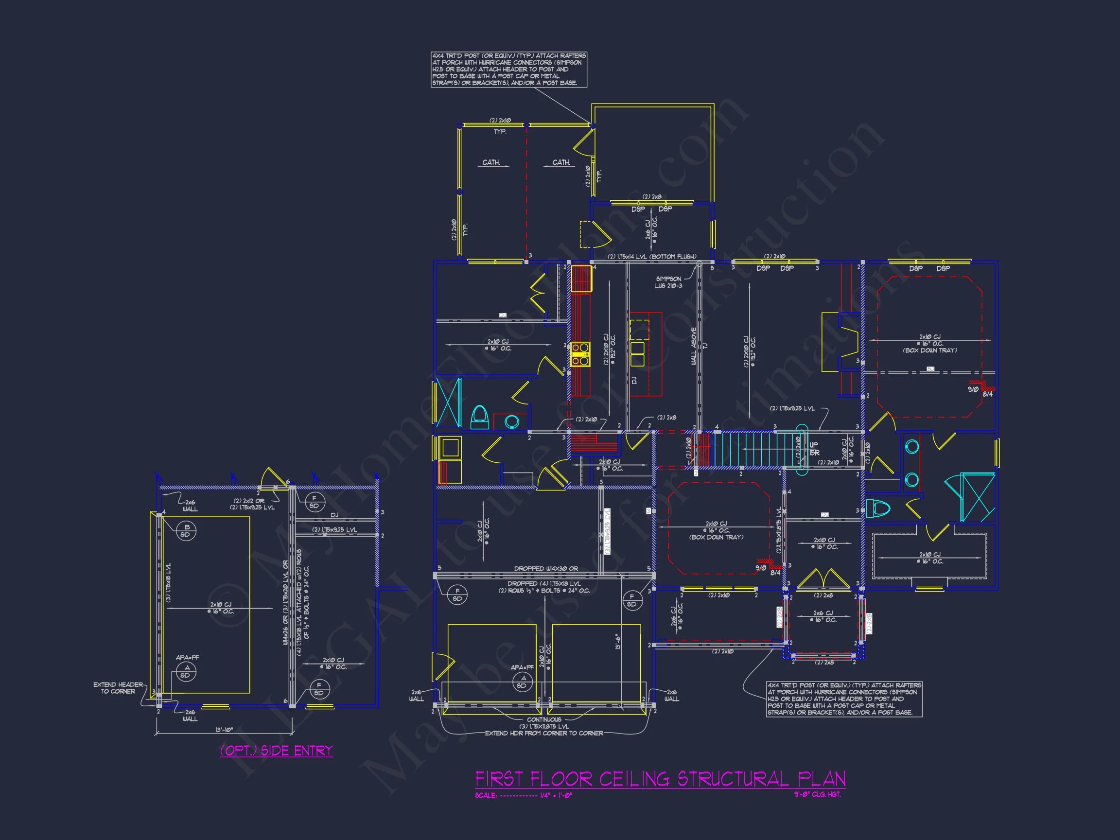 14-2010 HOUSE PLAN - Elegant House Plan with Custom Designs & CAD Blueprints 32 Elegant house Plan with Custom Designs & CAD Blueprints