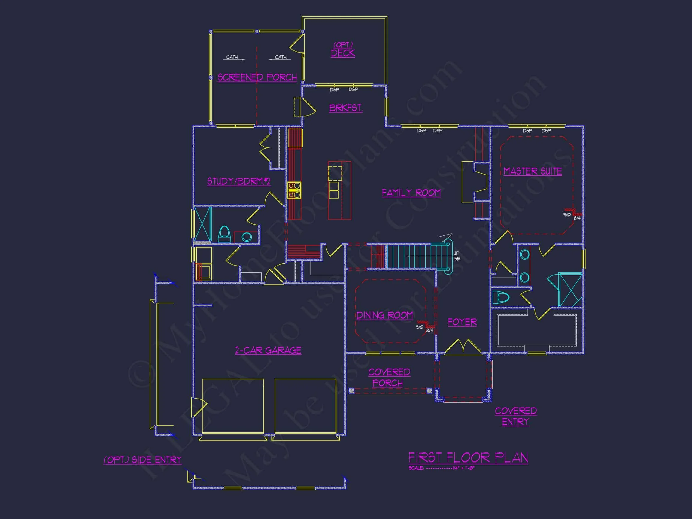 14-2010 HOUSE PLAN - Elegant House Plan with Custom Designs & CAD Blueprints 25 Elegant house Plan with Custom Designs & CAD Blueprints