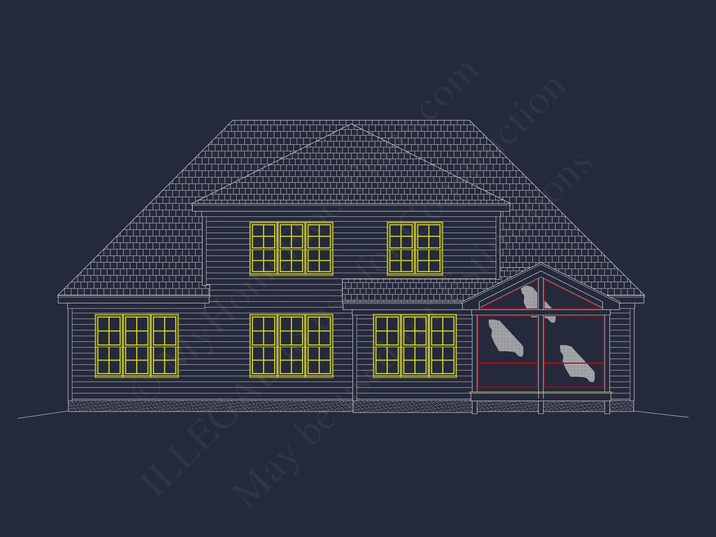 14-2010 HOUSE PLAN - Elegant House Plan with Custom Designs & CAD Blueprints 22 Elegant house Plan with Custom Designs & CAD Blueprints