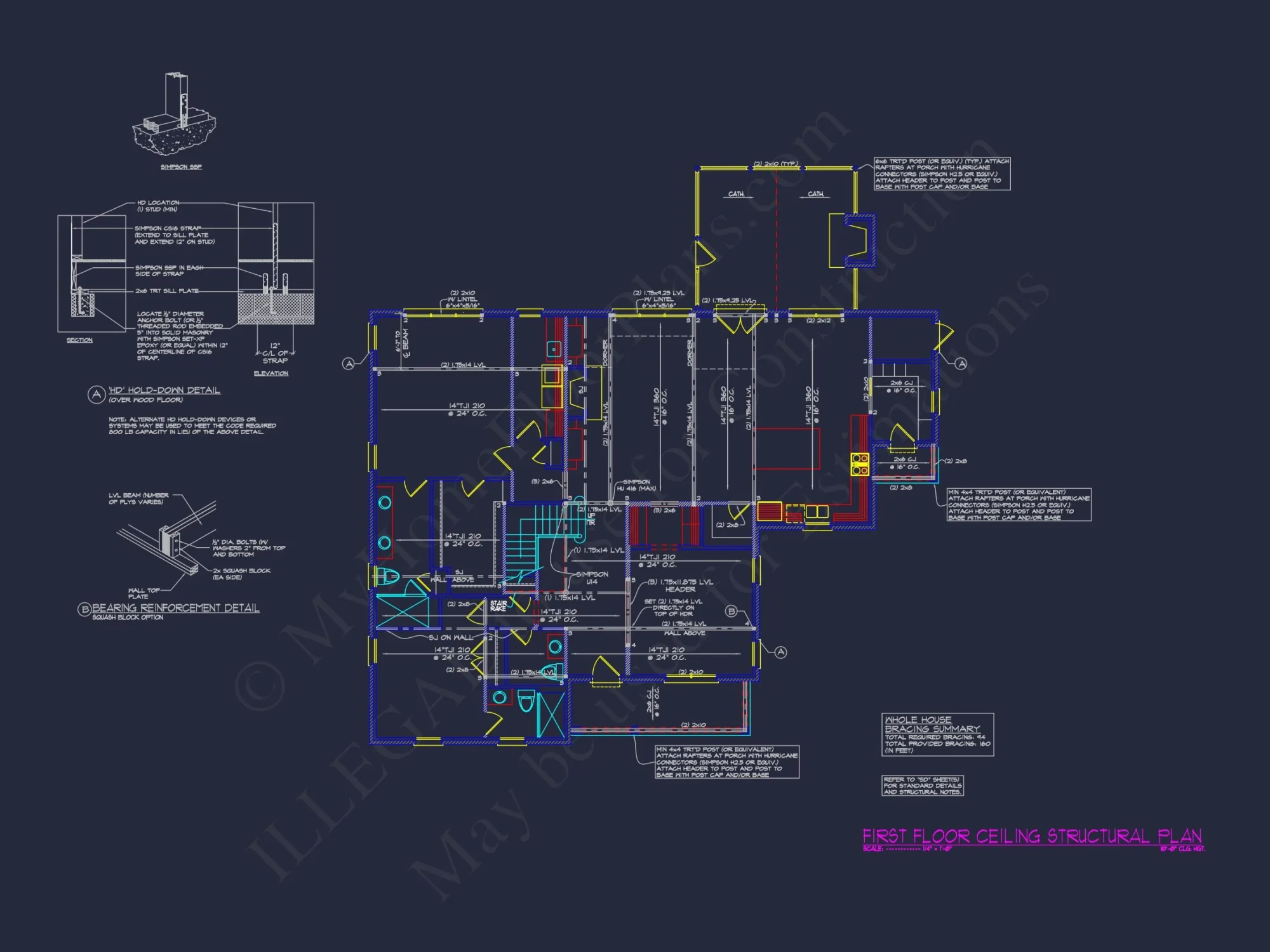 Craftsman house Plan with Floor Plan, CAD, and Blueprints