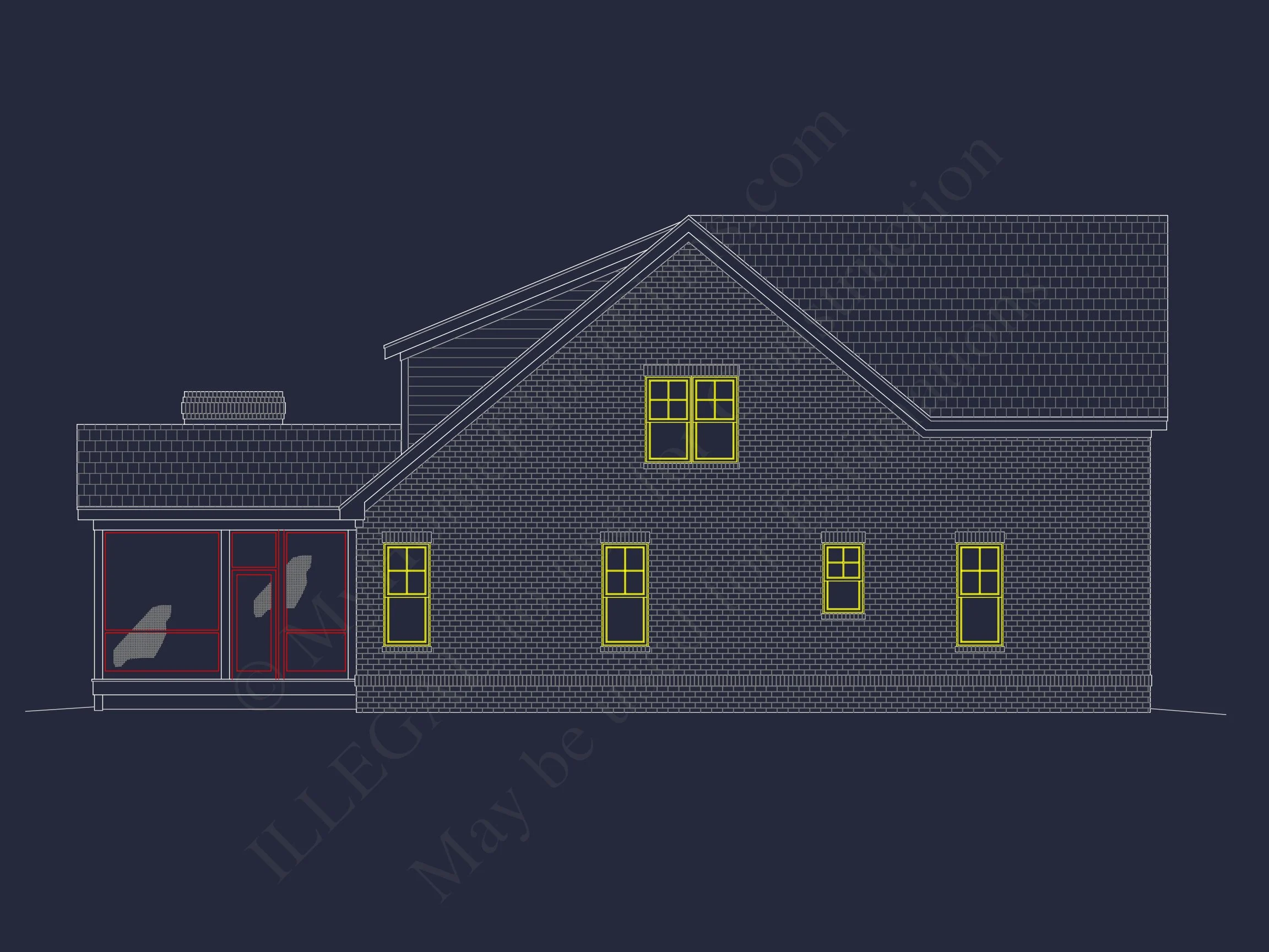 14-1861 HOUSE PLAN - Craftsman House Plan with Floor Plan, CAD, and Blueprints 7 Craftsman house Plan with Floor Plan, CAD, and Blueprints