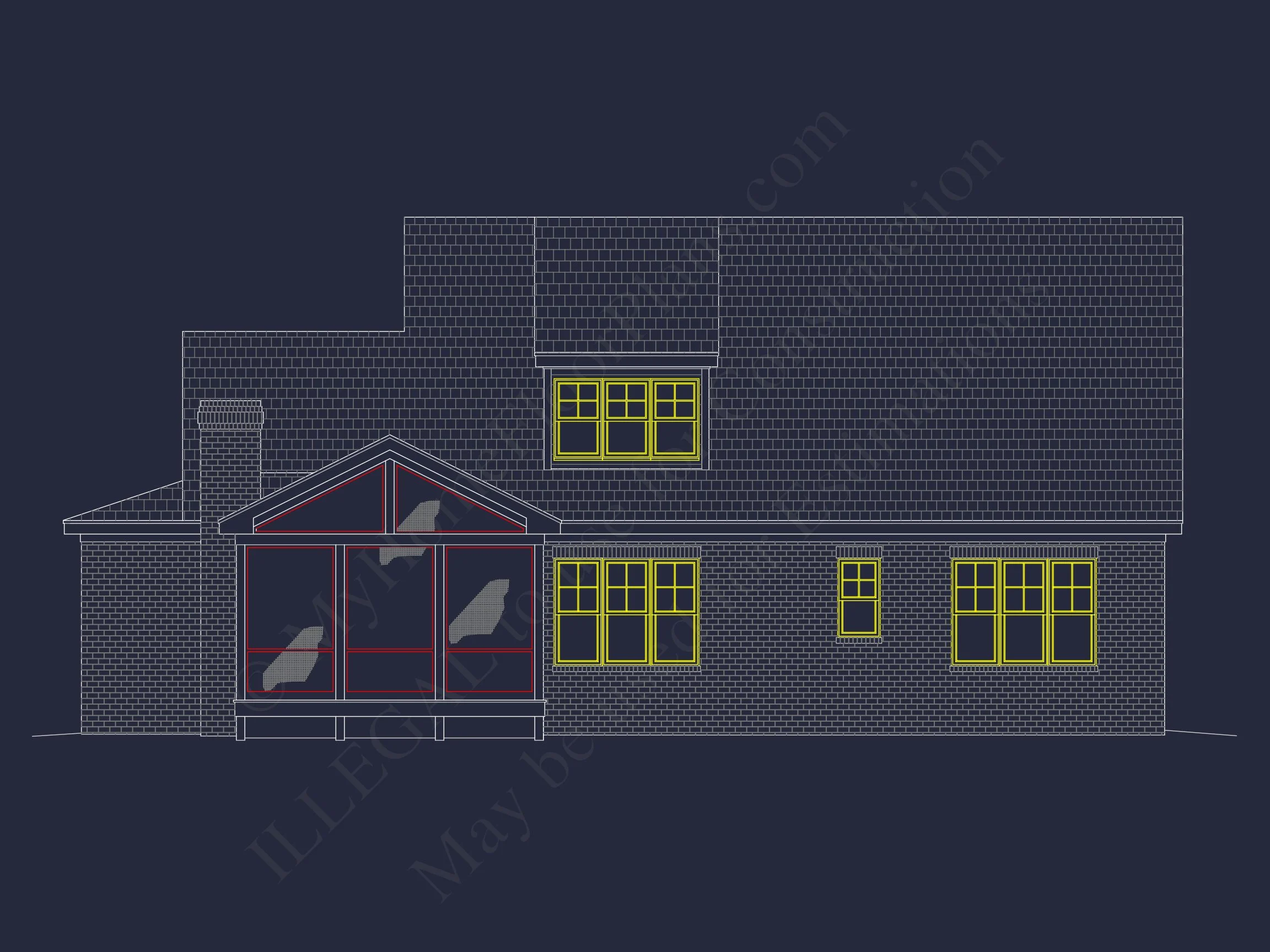 14-1861 HOUSE PLAN - Craftsman House Plan with Floor Plan, CAD, and Blueprints 6 Craftsman house Plan with Floor Plan, CAD, and Blueprints