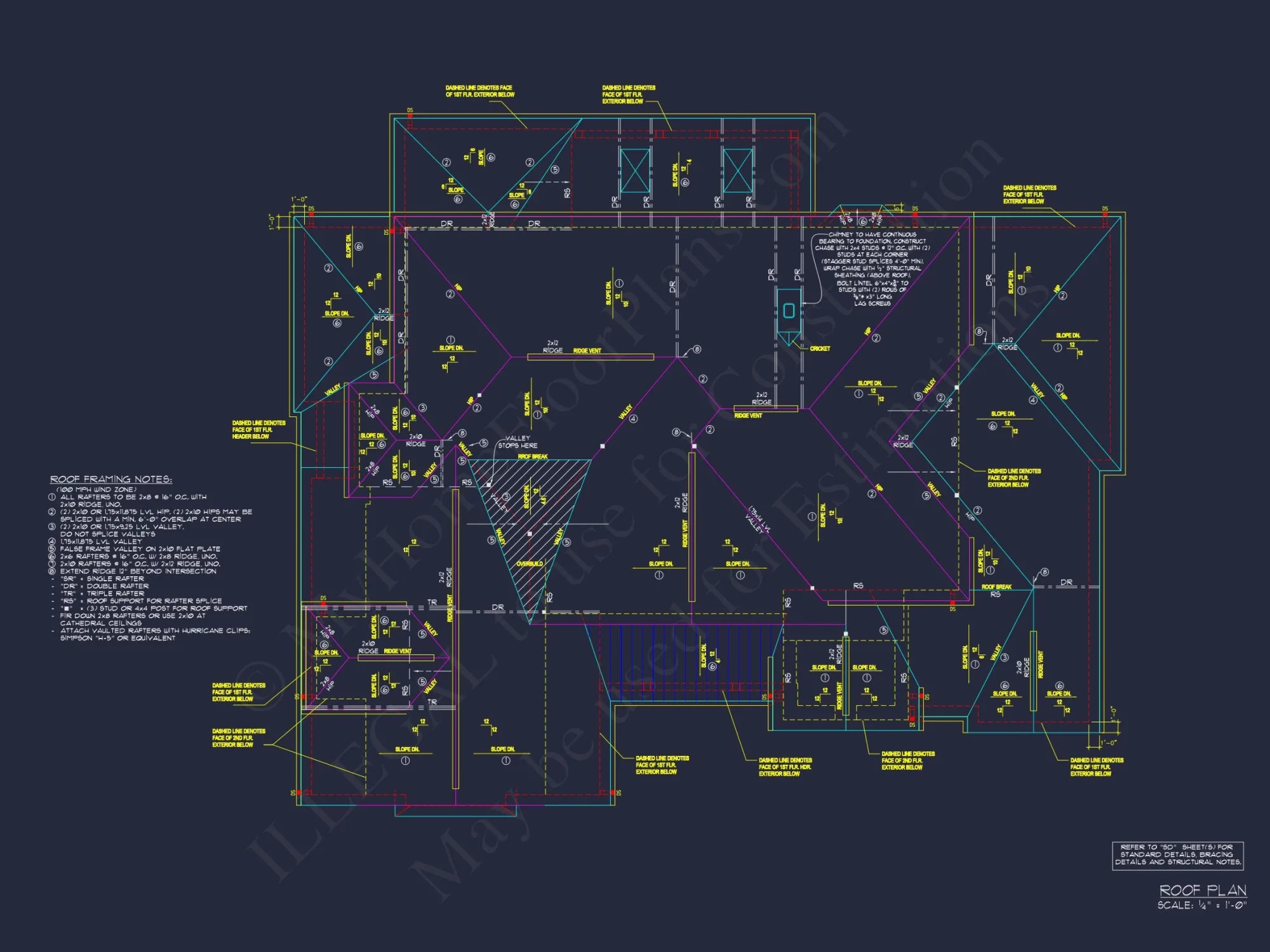 Traditional house Plan with CAD Blueprint & Custom Floor Designs
