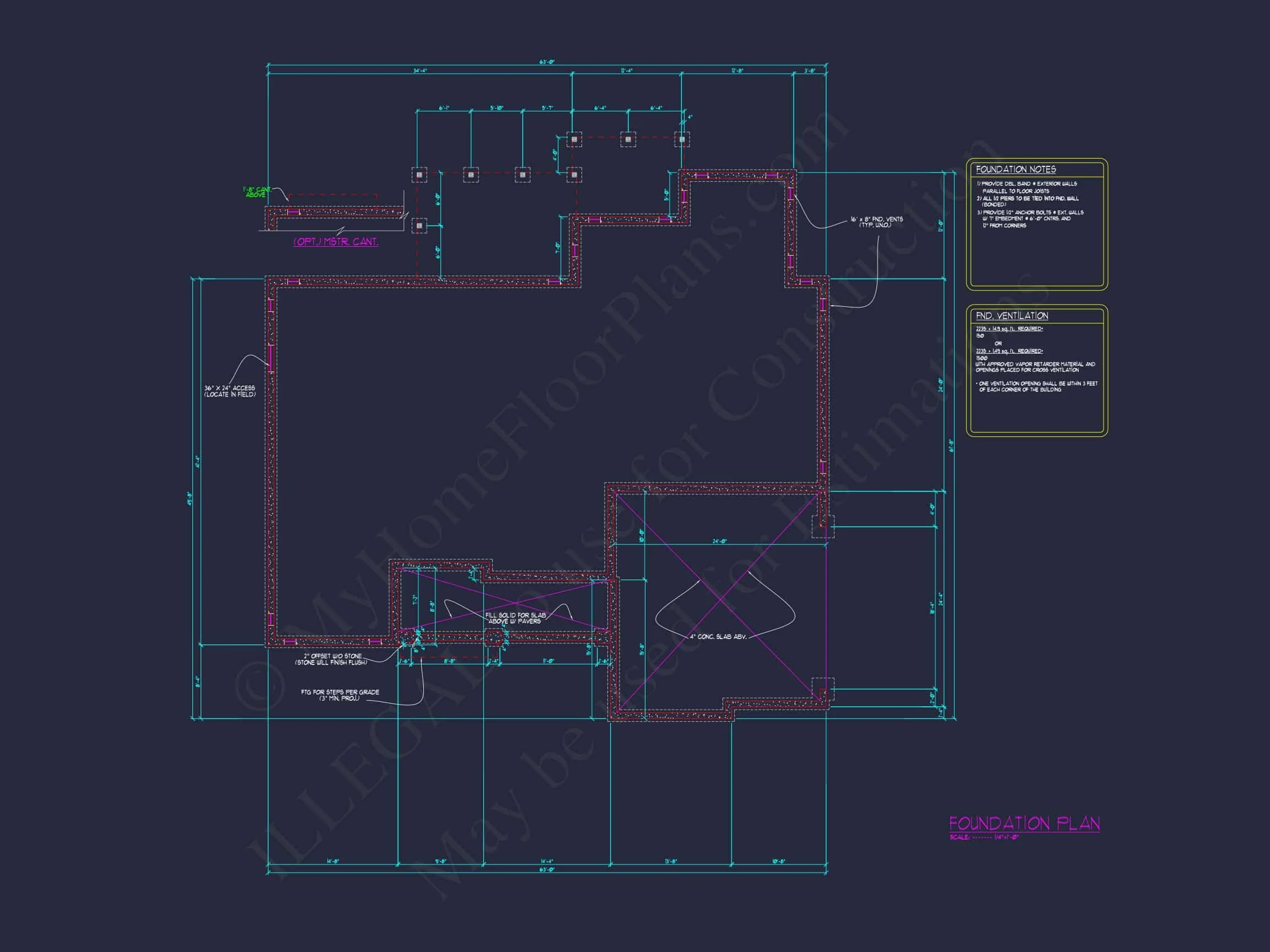 14-1440 HOUSE PLAN - Beautiful House Floor Plan with CAD Designs and Blueprints 7 Beautiful house Floor Plan with CAD Designs and Blueprints
