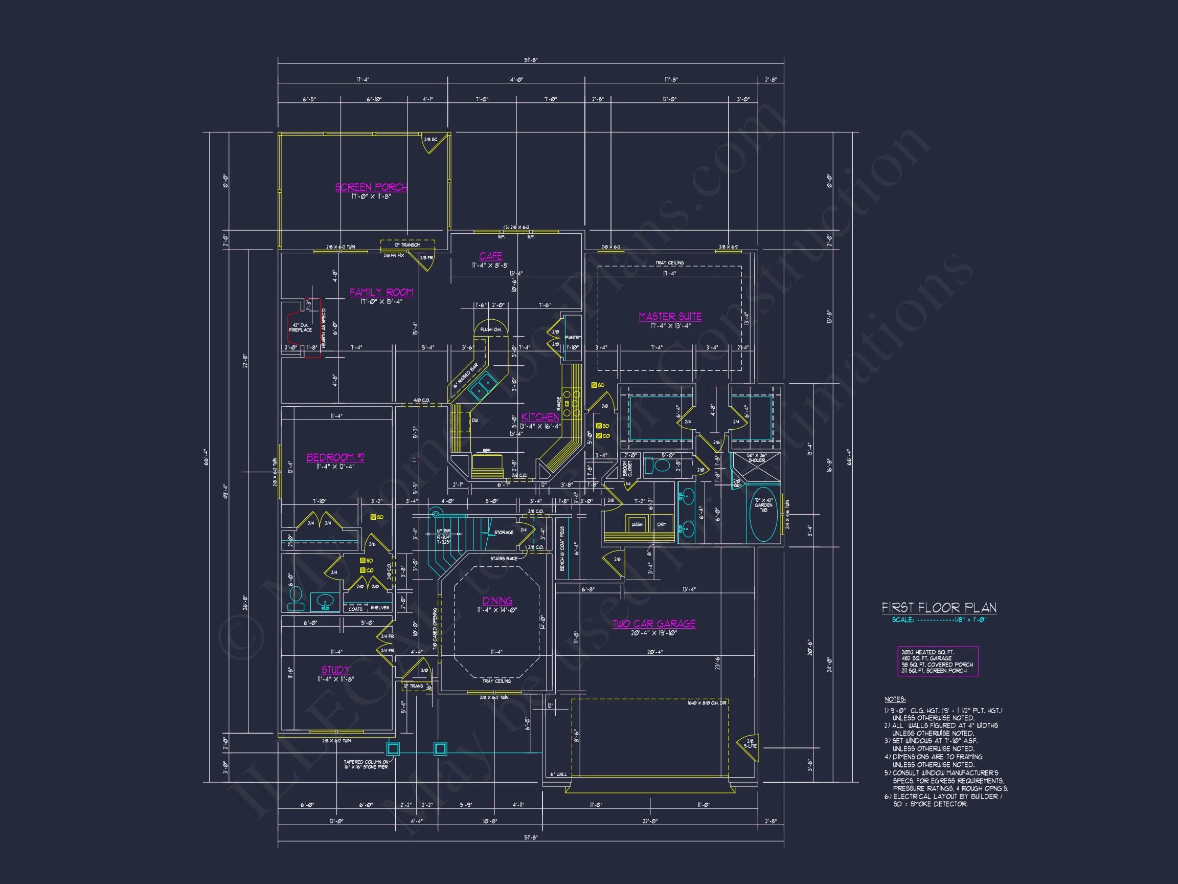 14-1439 HOUSE PLAN - Charming 1.5 Story House Plan with Detailed CAD Blueprint Designs 6 Charming 1.5 Story house Plan with Detailed CAD Blueprint Designs