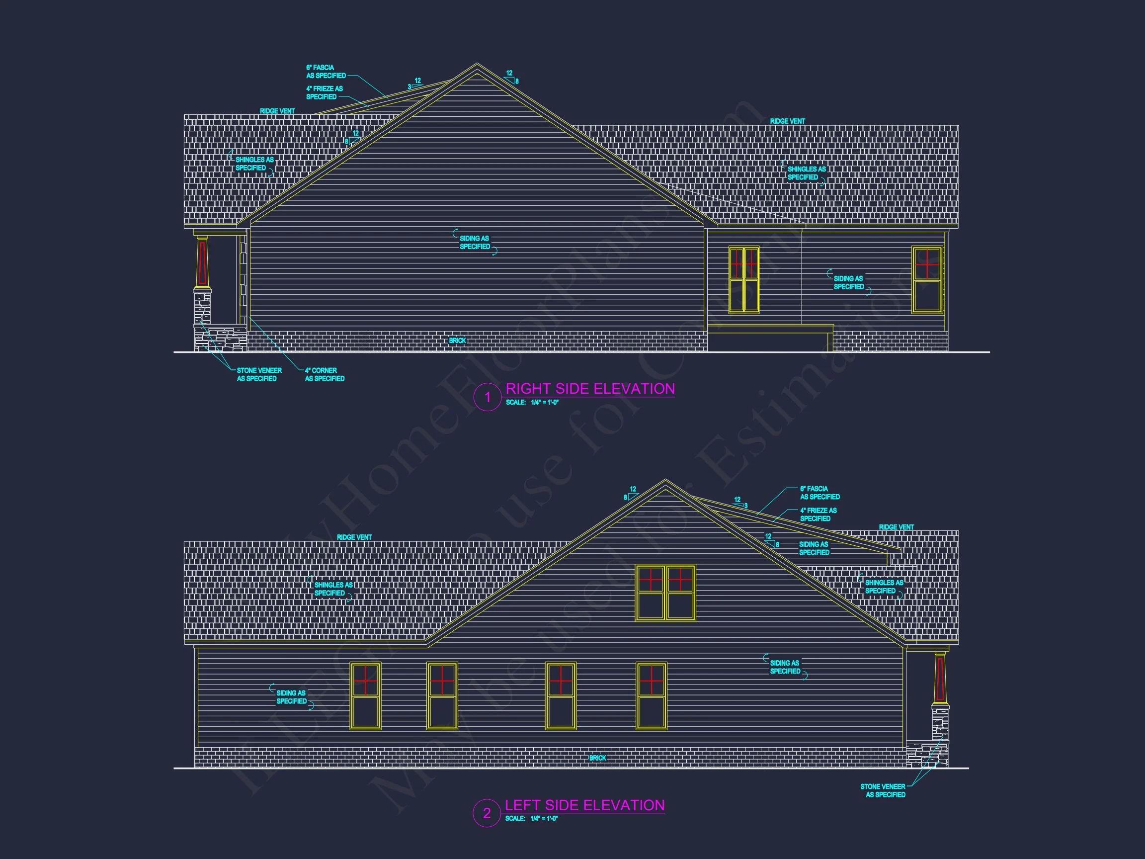 14-1410 HOUSE PLAN - Craftsman House Plan with Spacious Floor Plan & CAD Designs 3 Craftsman house Plan with Spacious Floor Plan & CAD Designs