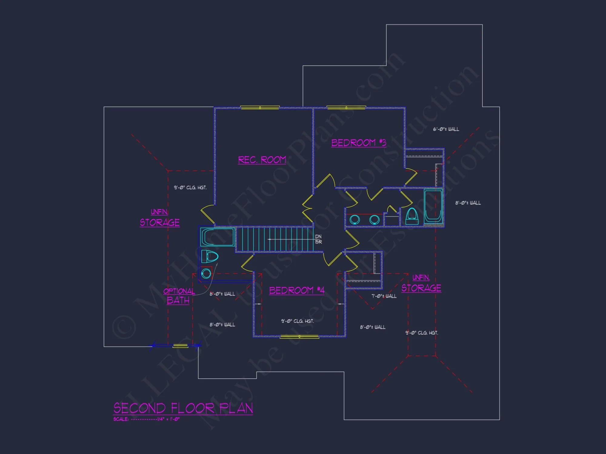 Elegant 2-Story house Plan with Blueprint and Floor Designs