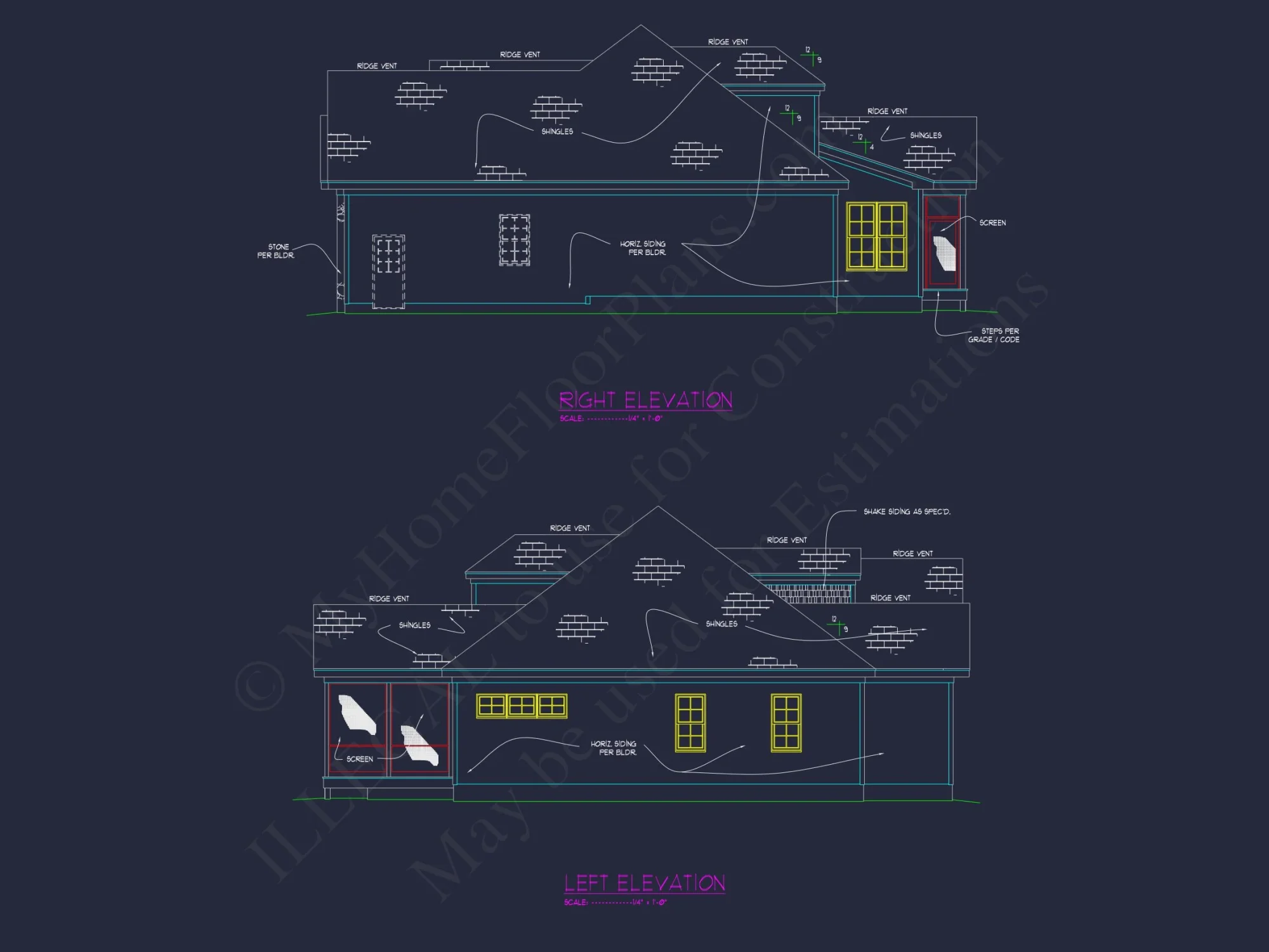 Traditional Craftsman house Plan with 4 Beds & Open Floor Plan
