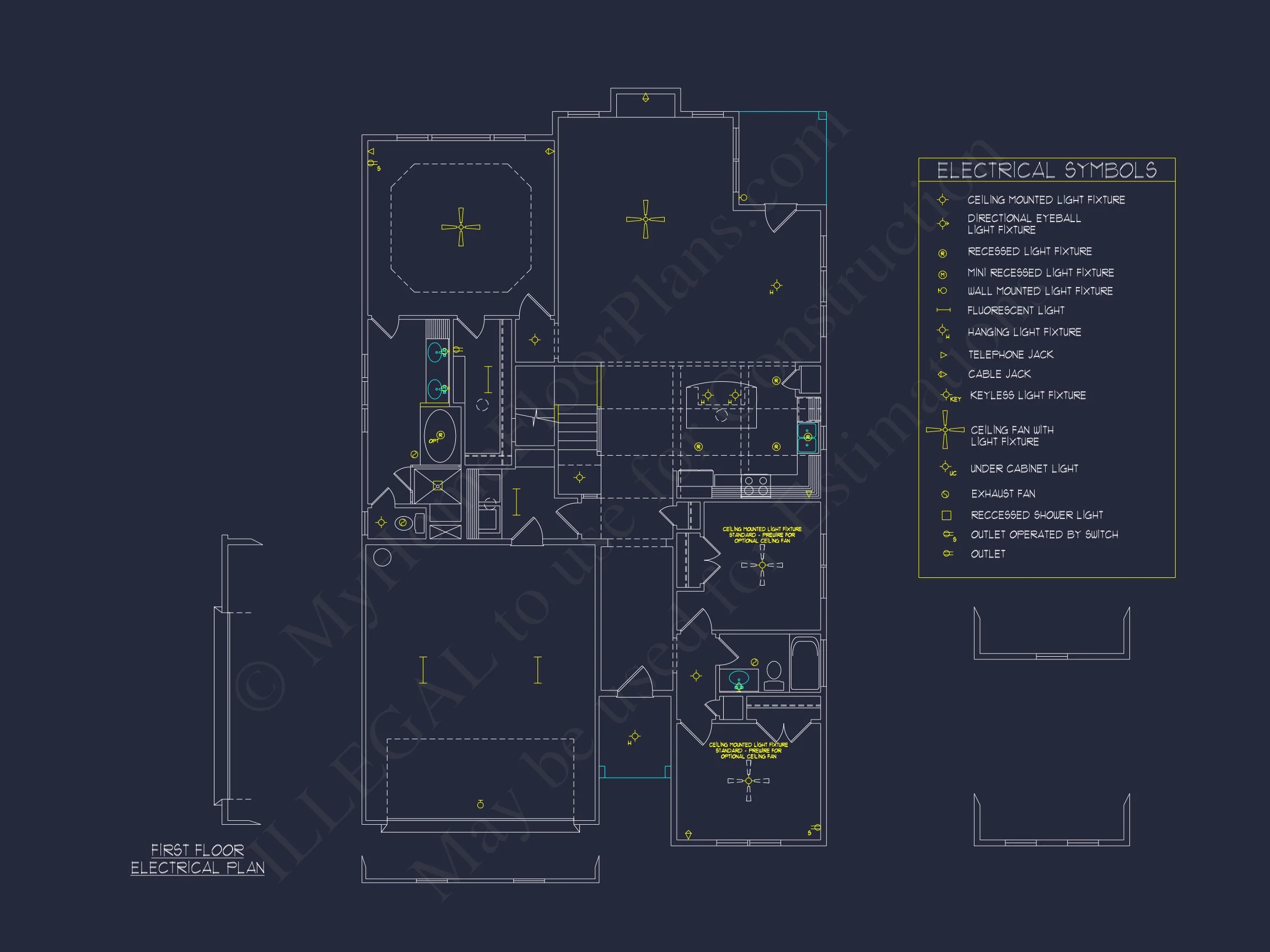 14-1232 HOUSE PLAN - Stylish Craftsman House Plan with Two-Story Floor Designs 18 Stylish Craftsman house Plan with Two-Story Floor Designs