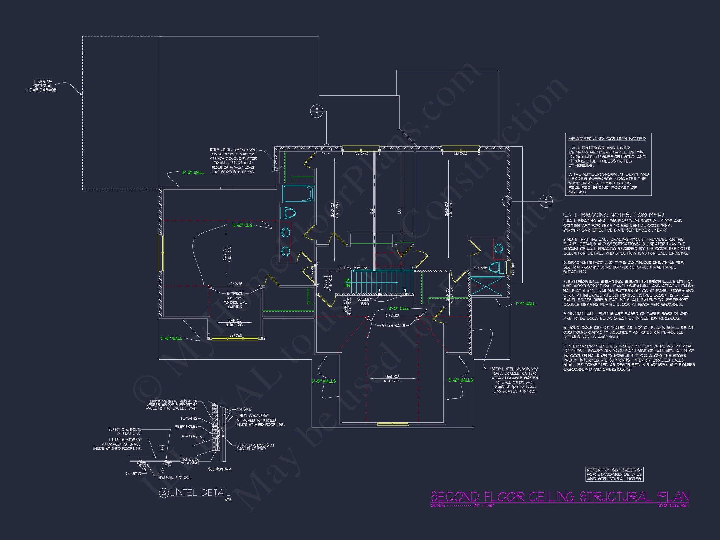 14-1133 HOUSE PLAN - 2-Story Luxury House Plan with CAD, Blueprint & Designs 12 2-Story Luxury house Plan with CAD, Blueprint & Designs