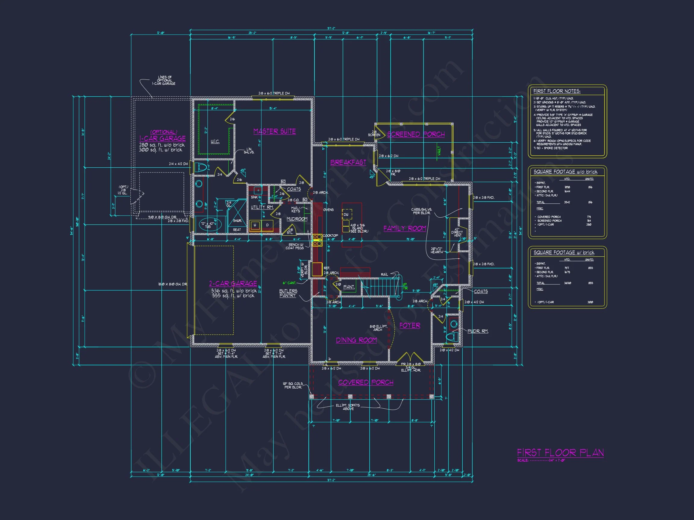 14-1133 HOUSE PLAN - 2-Story Luxury House Plan with CAD, Blueprint & Designs 8 2-Story Luxury house Plan with CAD, Blueprint & Designs