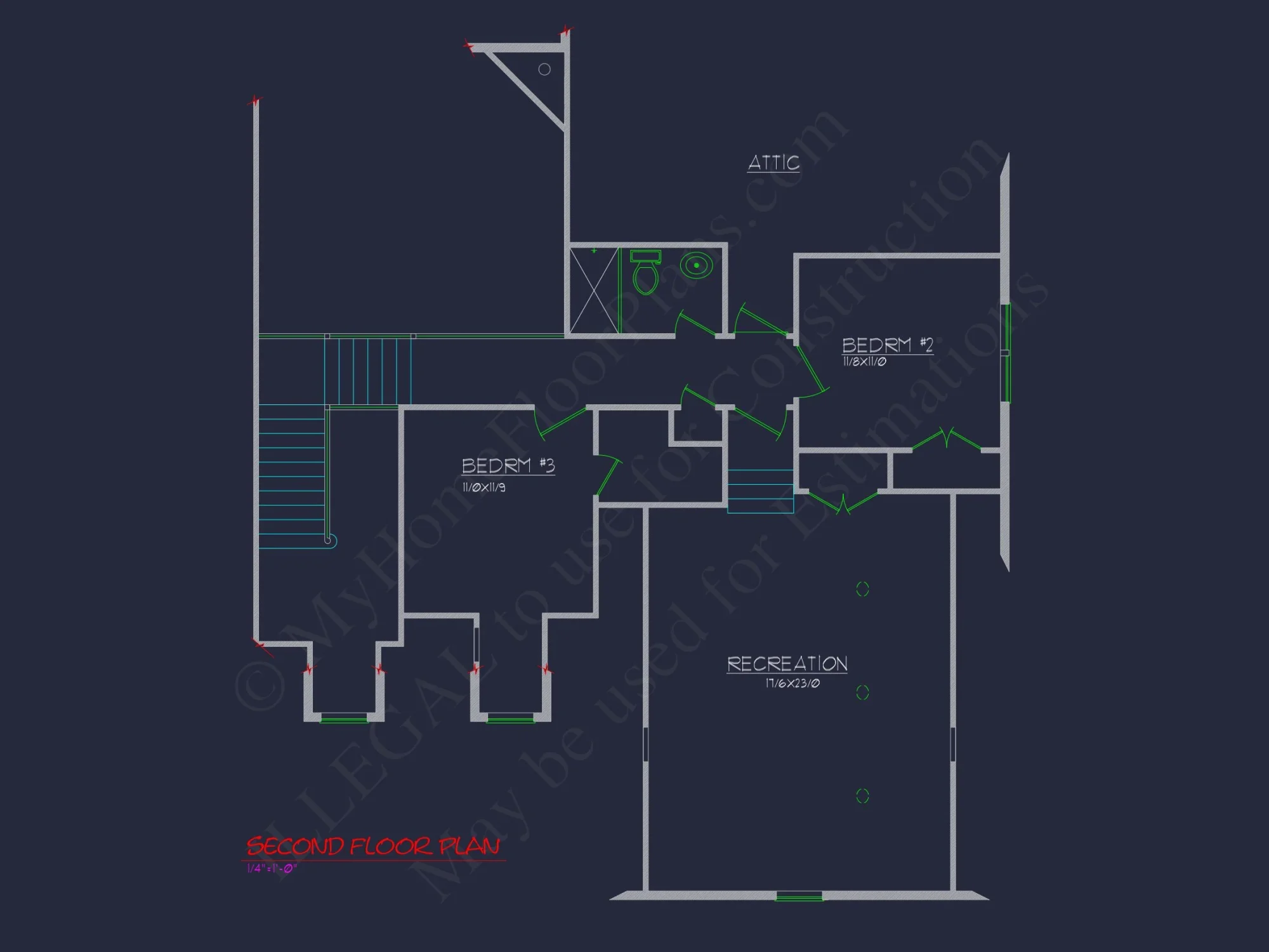 Spacious house Design with Floor Plan, CAD & Blueprint
