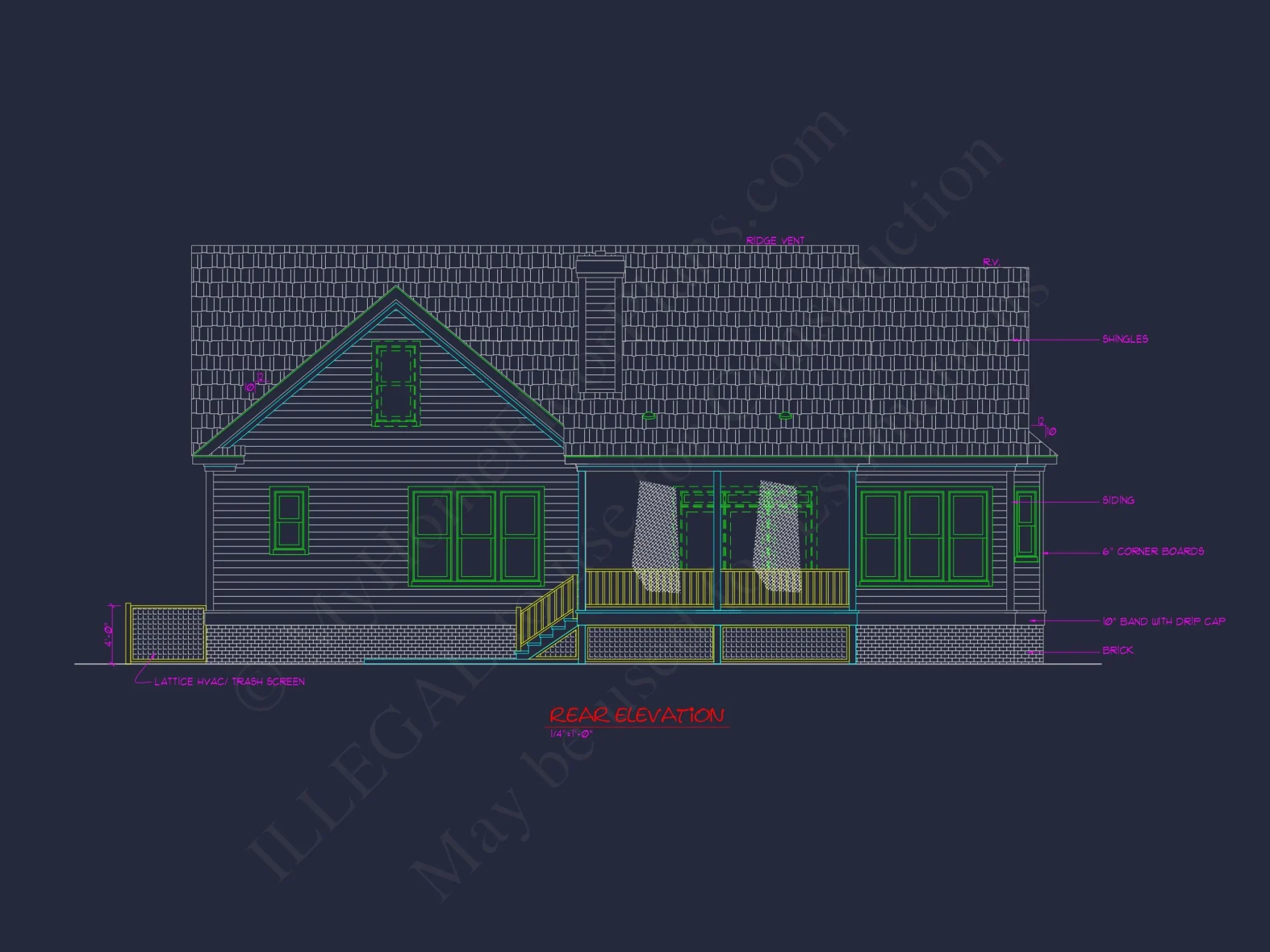 Spacious house Design with Floor Plan, CAD & Blueprint
