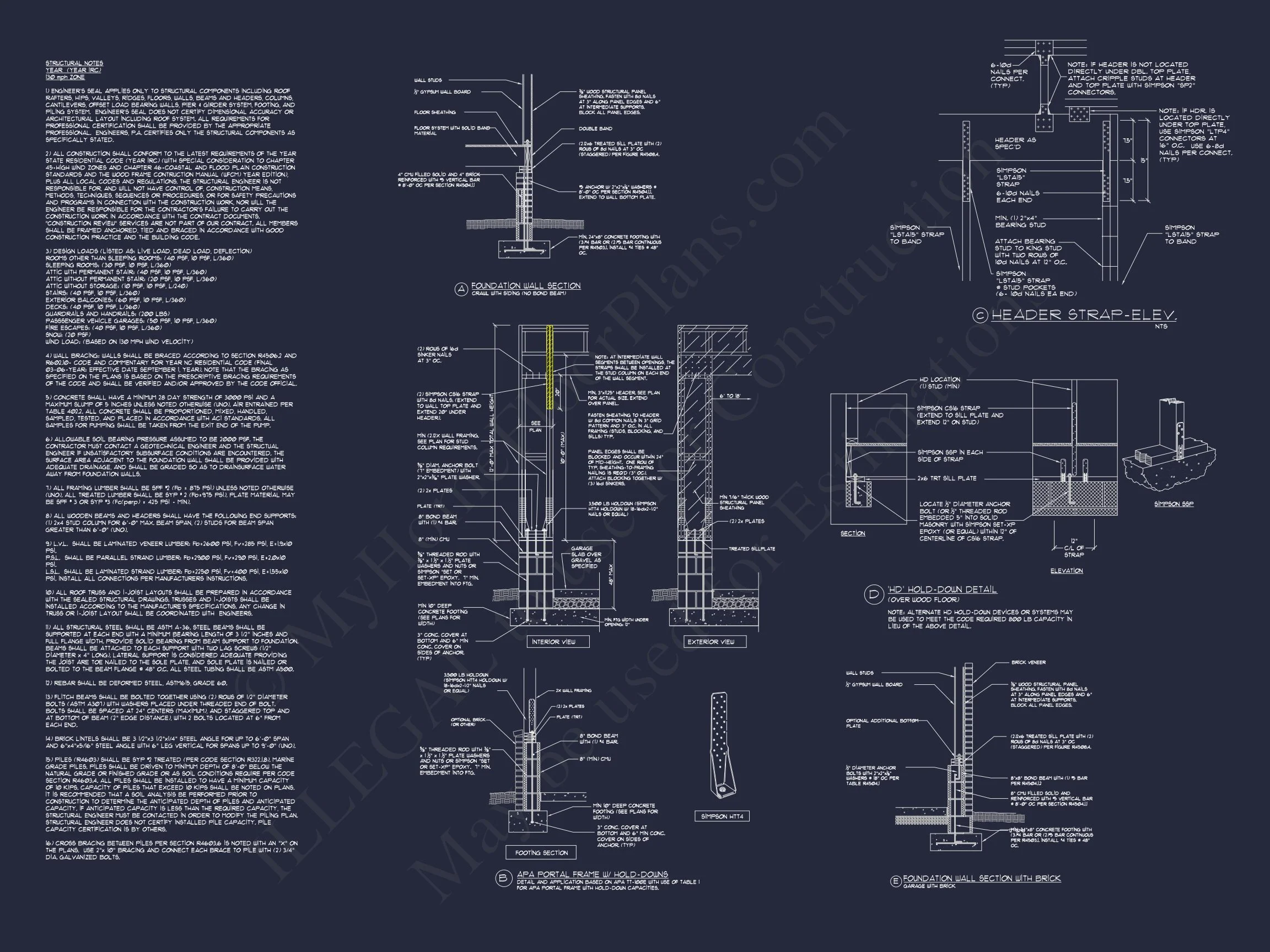14-1099 HOUSE PLAN - Custom House Blueprint: 2, 350 SF Craftsman Floor Plan Design 16 Custom house Blueprint: 2, 350 SF Craftsman Floor Plan Design