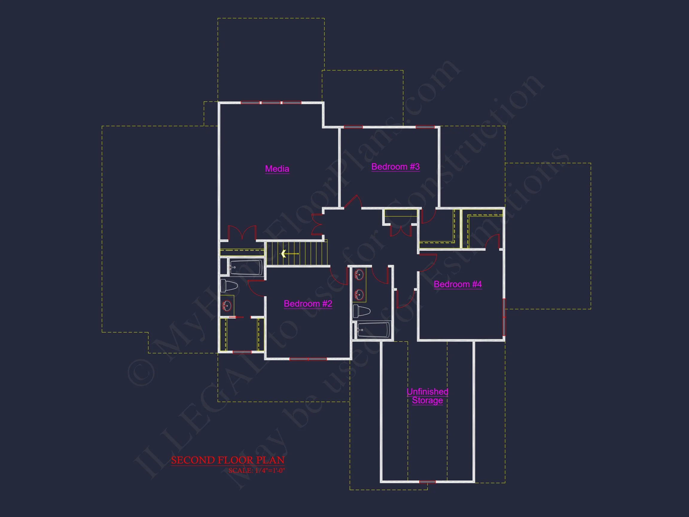 14-1079 HOUSE PLAN - Elegant House Plan with Stunning Floor Designs & CAD Details 8 Elegant house Plan with Stunning Floor Designs & CAD Details