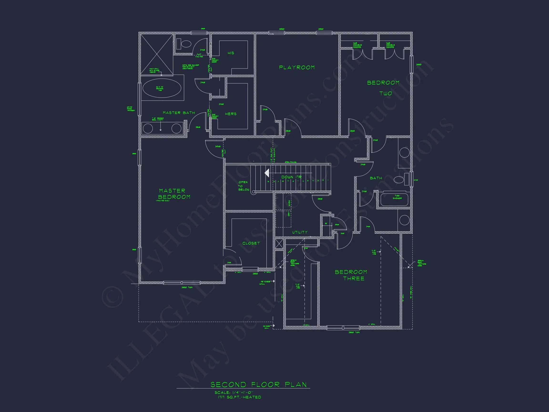 13-2030 HOUSE PLAN - Modern Craftsman House Plan with Detailed CAD Designs 9 Modern Craftsman house Plan with Detailed CAD Designs
