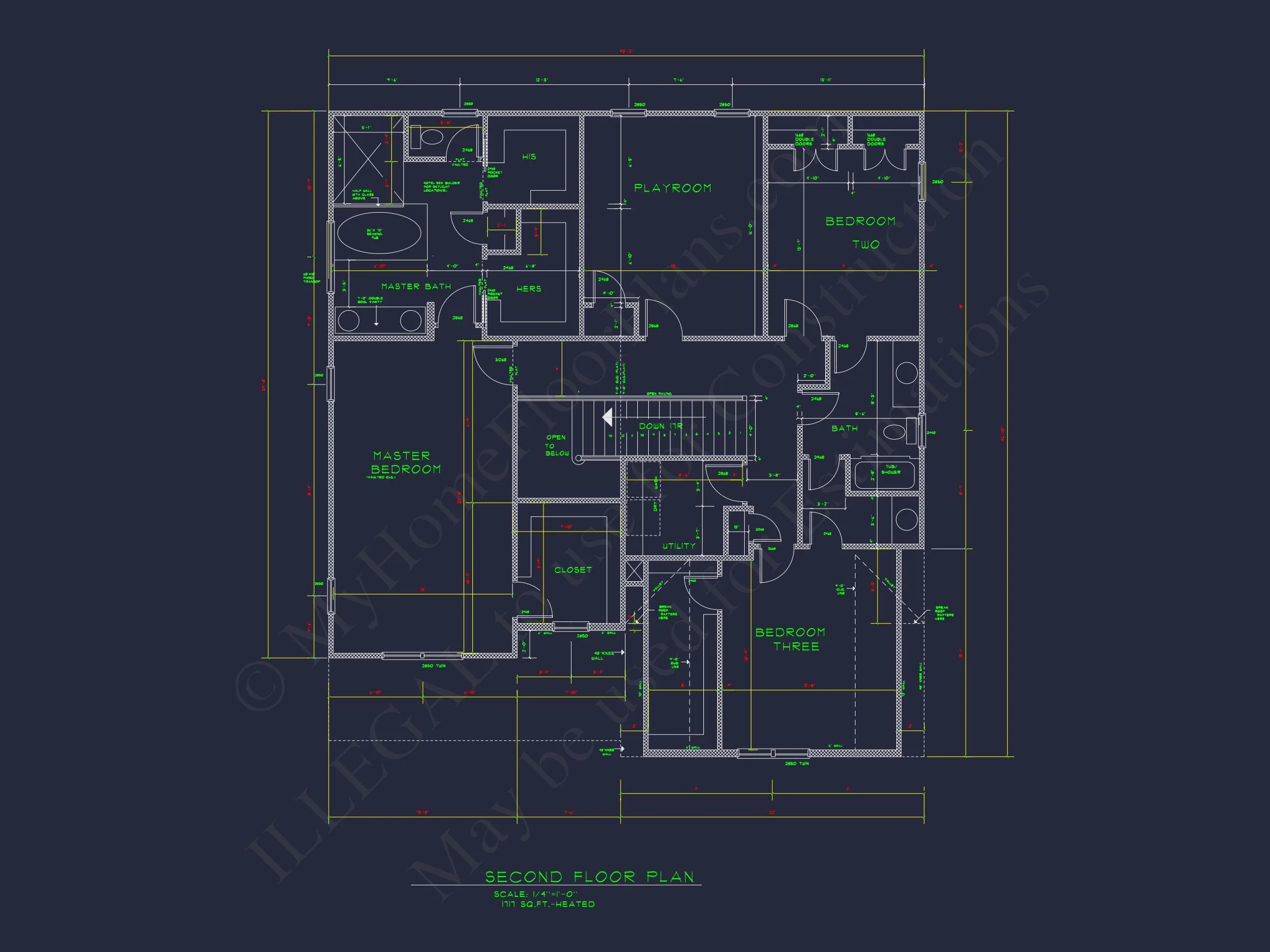 13-2030 HOUSE PLAN - Modern Craftsman House Plan with Detailed CAD Designs 7 Modern Craftsman house Plan with Detailed CAD Designs