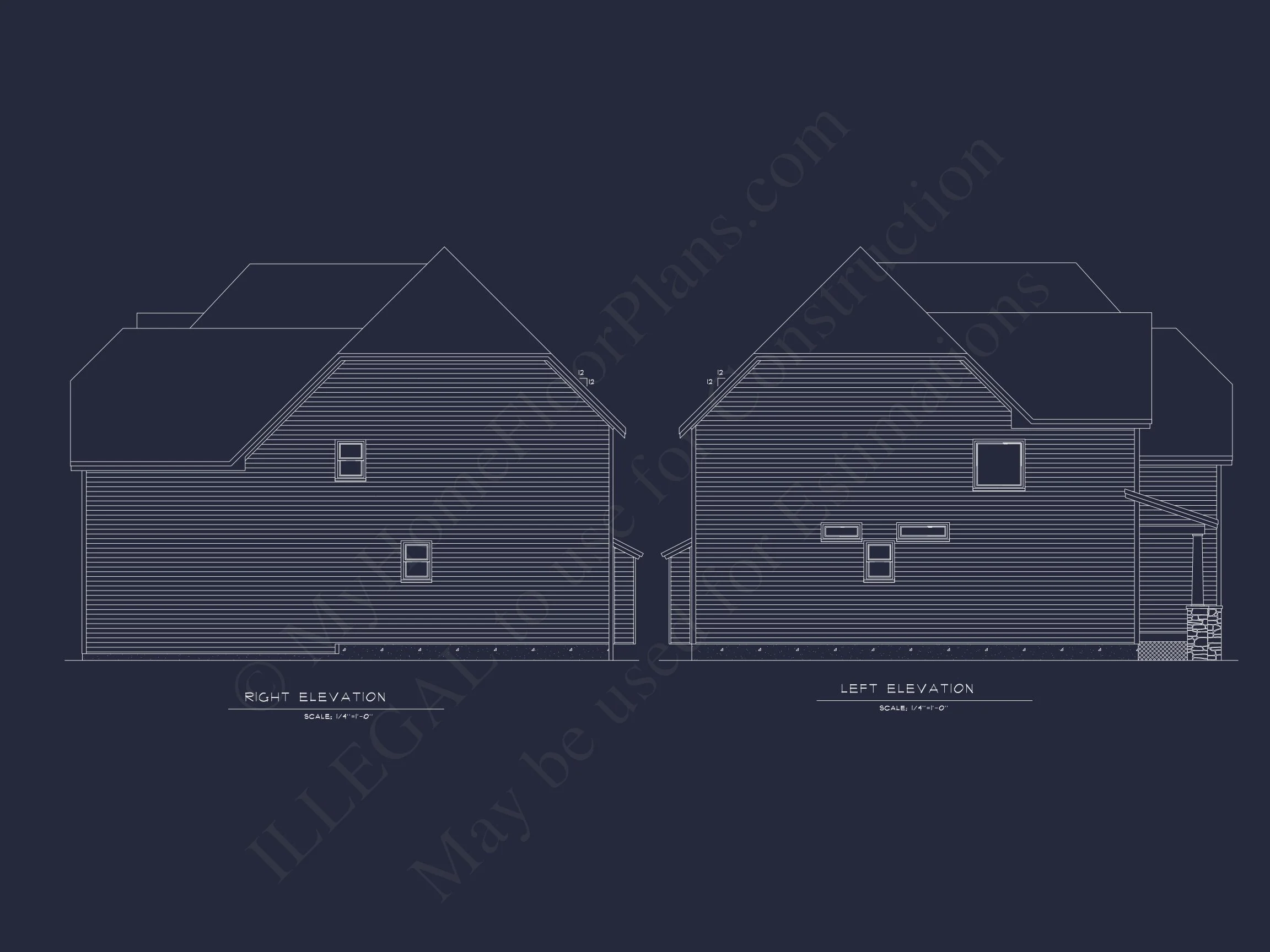 13-2030 HOUSE PLAN - Modern Craftsman House Plan with Detailed CAD Designs 5 Modern Craftsman house Plan with Detailed CAD Designs