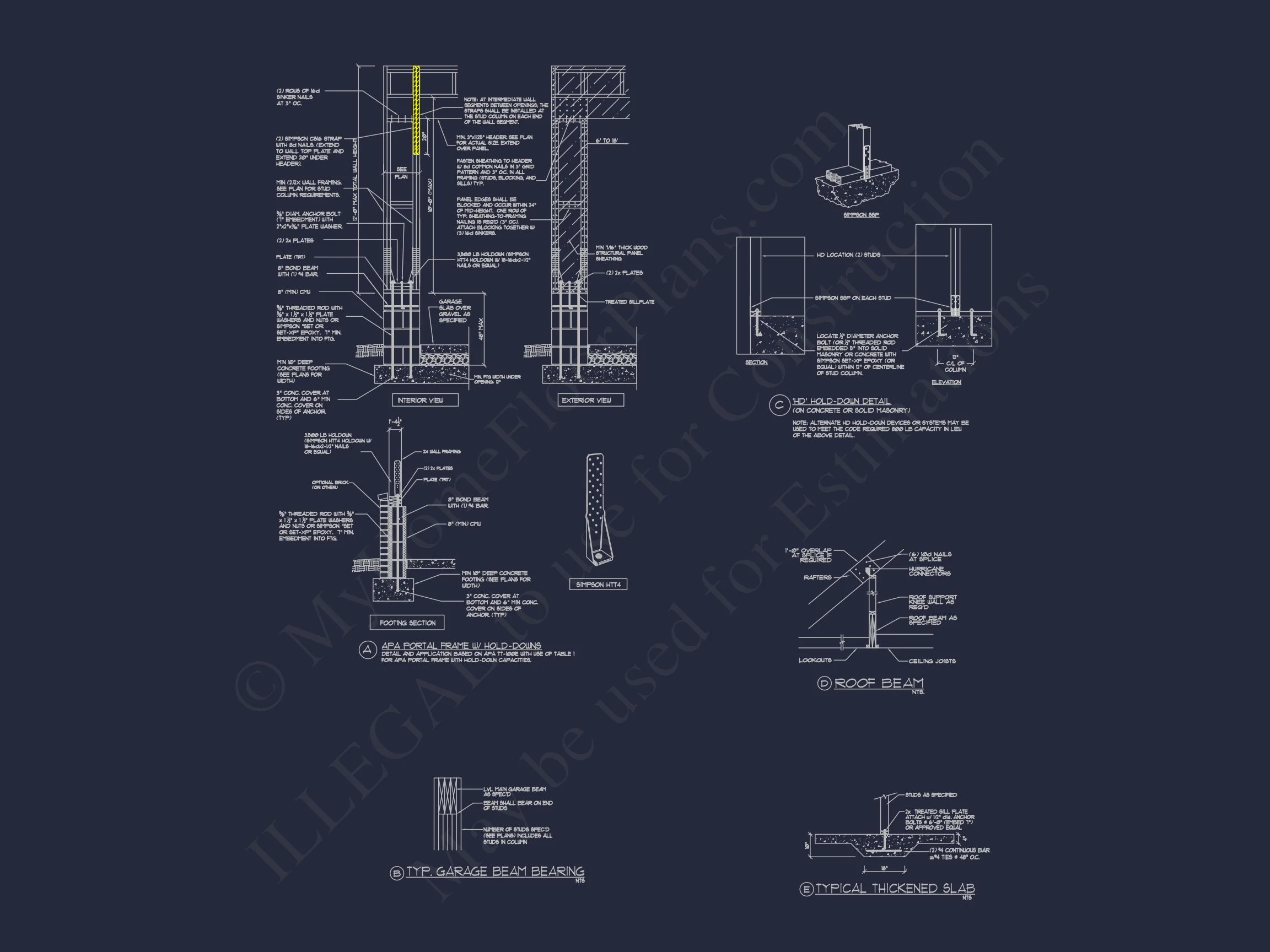 13-1956 HOUSE PLAN - Traditional Craftsman House Blueprint with CAD Floor Plans 22 Traditional Craftsman house Blueprint with CAD Floor Plans
