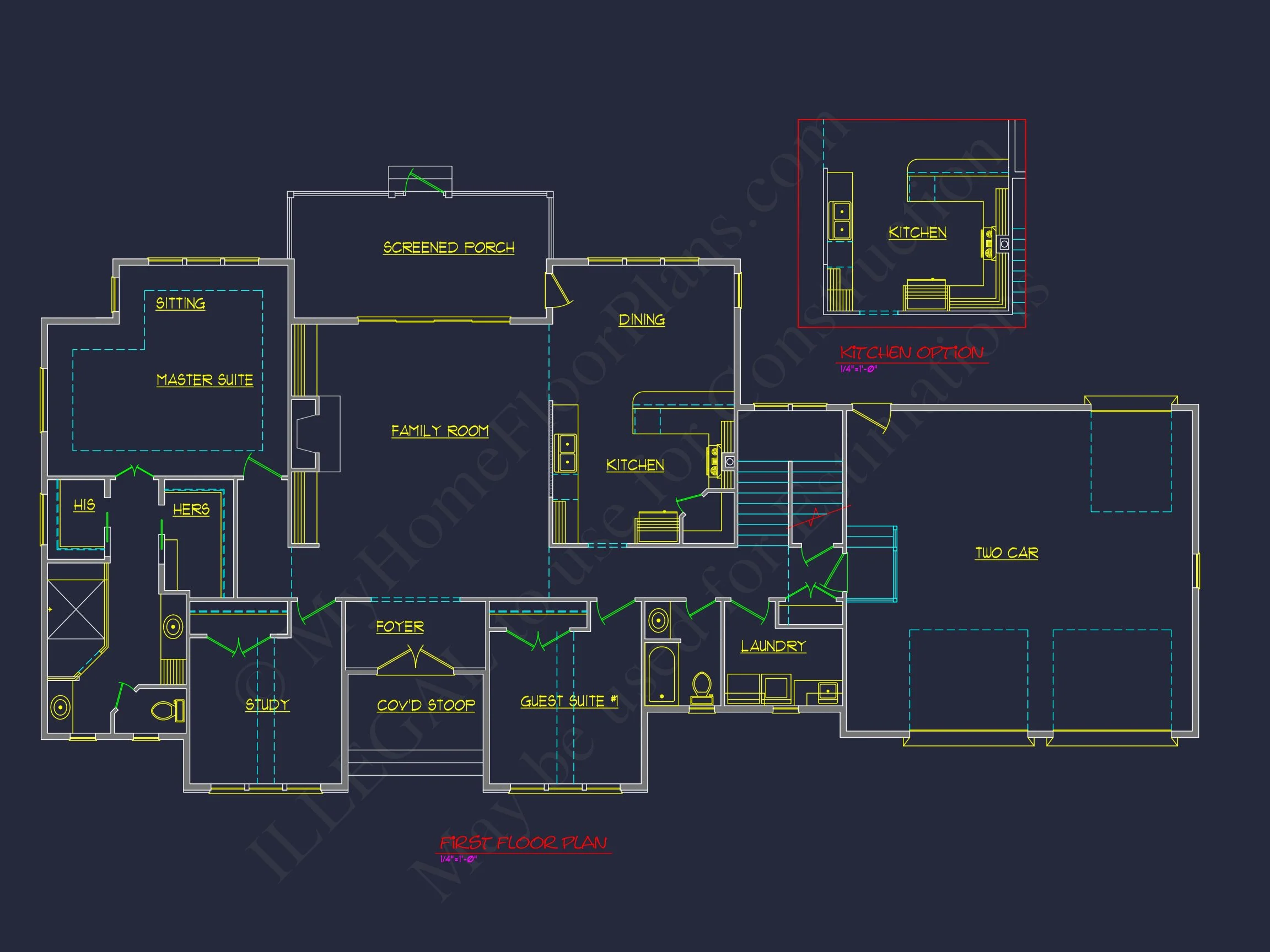 13-1956 HOUSE PLAN - Traditional Craftsman House Blueprint with CAD Floor Plans 7 Traditional Craftsman house Blueprint with CAD Floor Plans