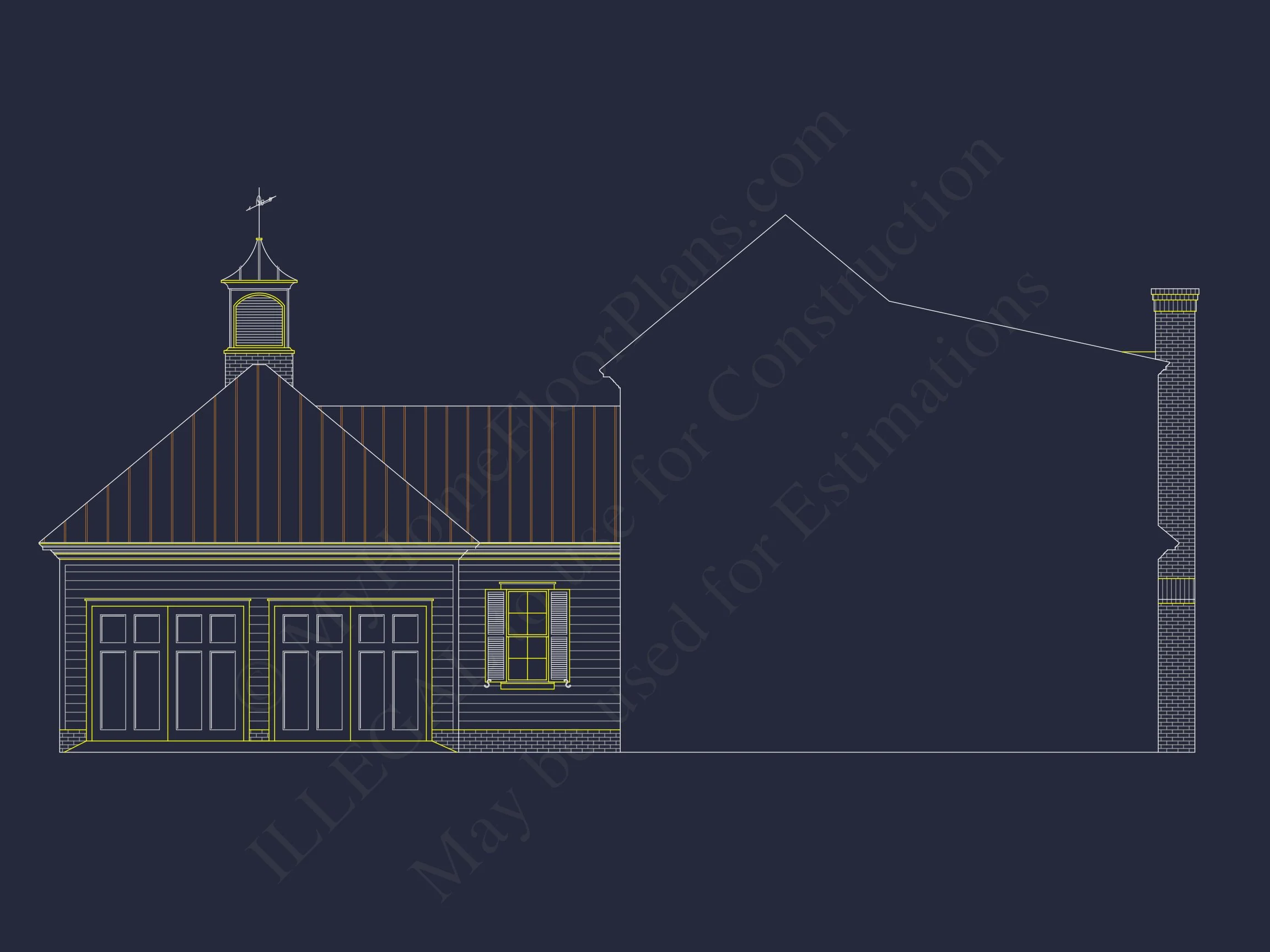13-1832 HOUSE PLAN - Colonial Farmhouse House Plan with CAD Designs & Floor Plans 8 Colonial Farmhouse house Plan with CAD Designs & Floor Plans